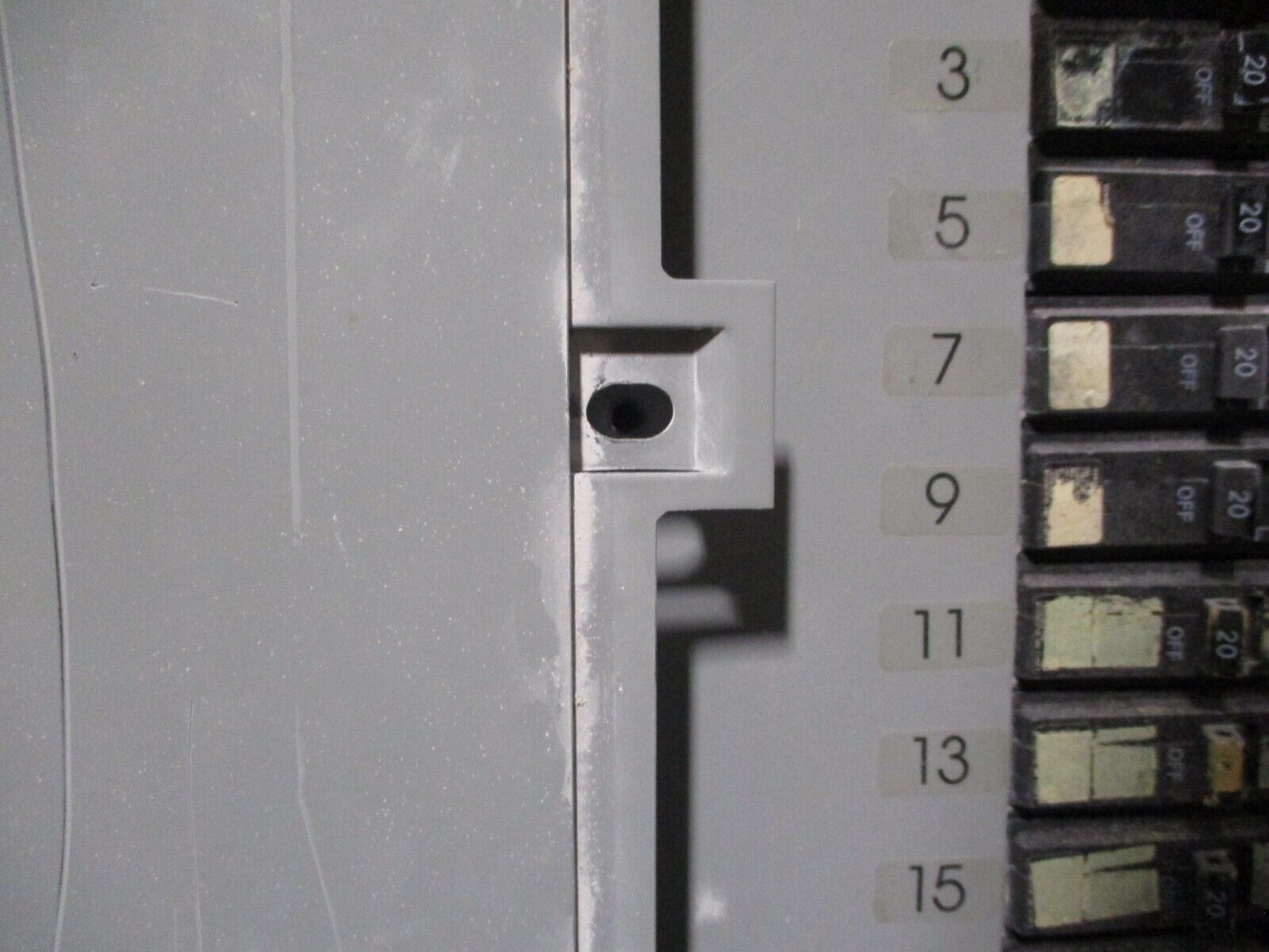 GE Main Breaker Circuit Breaker Panel AQF3421ATX 125A Max, 100A Main 208/120V