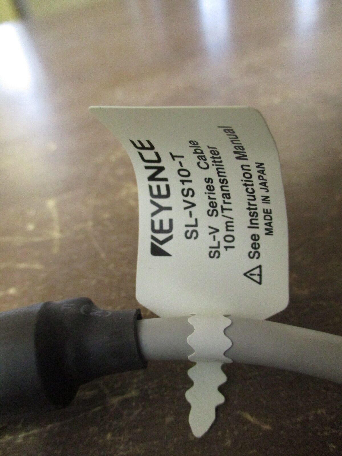 Keyence AL-V Series Cable SL-VS10-T 10m Transmitter Used
