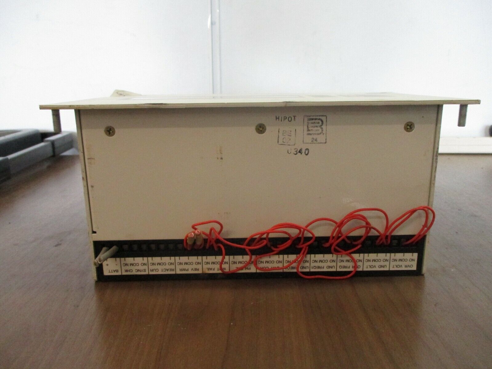 Basler BE3-GPR Generator Protective Relay BE3-GPR-P1B0NF Power: 12-24VDC 6.5W