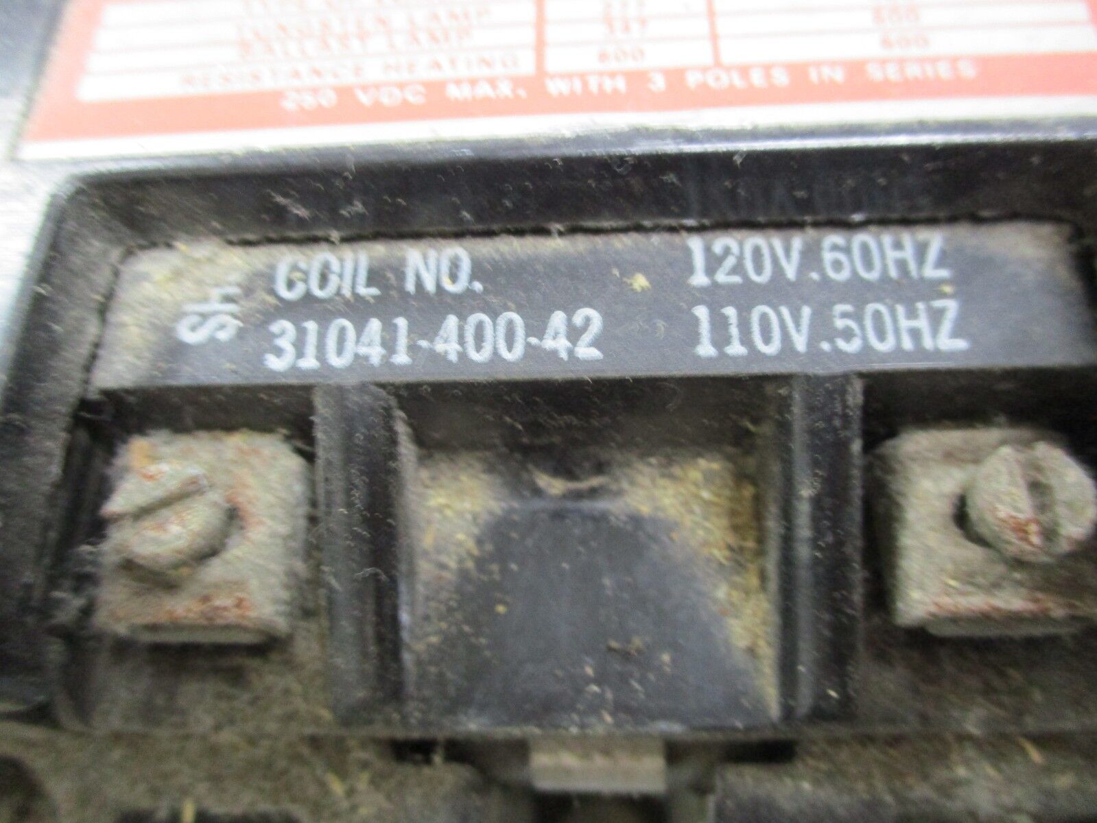 Square D Enclosed Lighting Contactor 8903 SMG 4 120V Coil 30A 600V Used