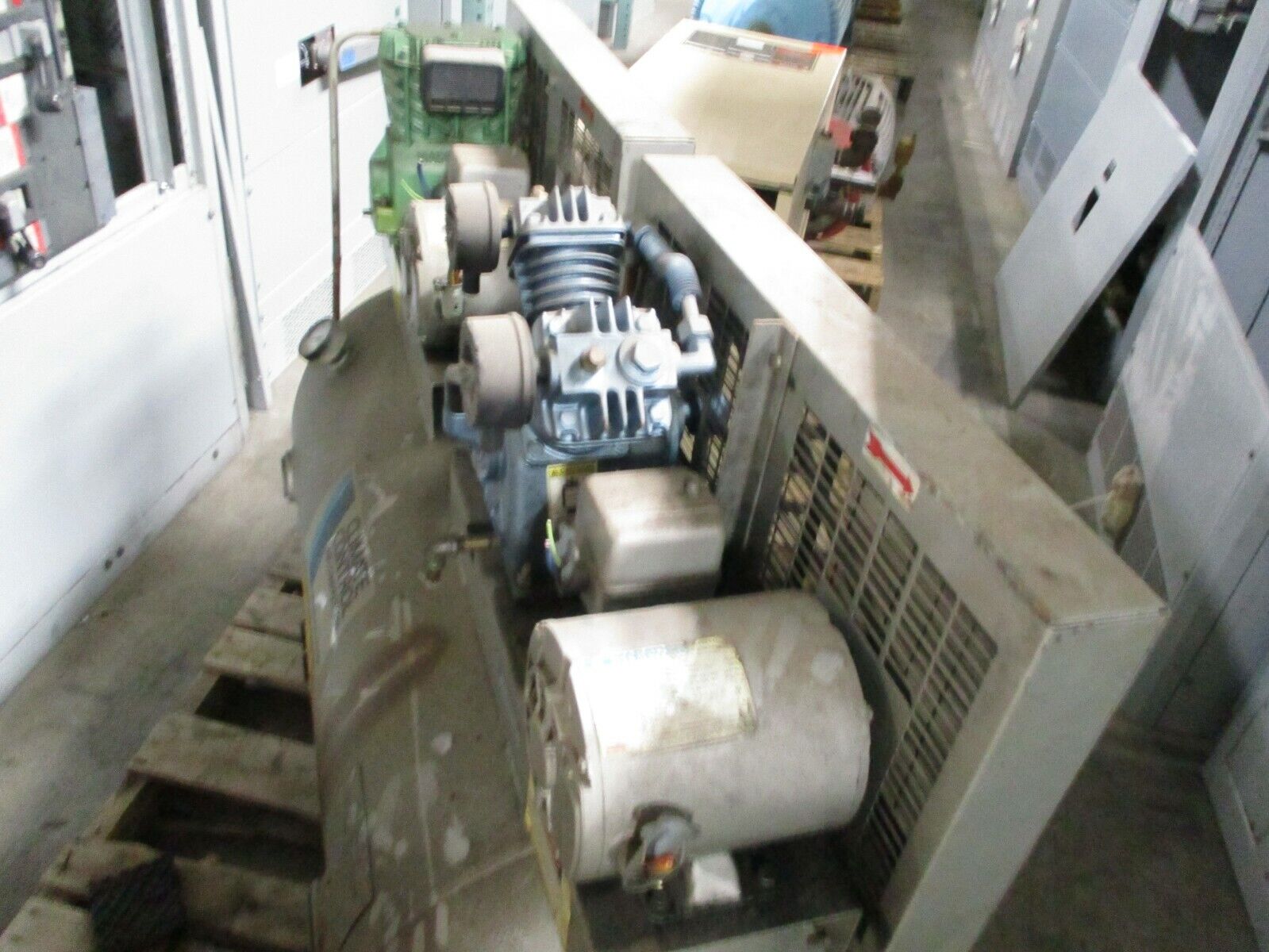 Ingersoll-Rand 2-Stage Air Compressor 2-CA2C7 3/4HP x 2 150PSI 208-230/460V Used