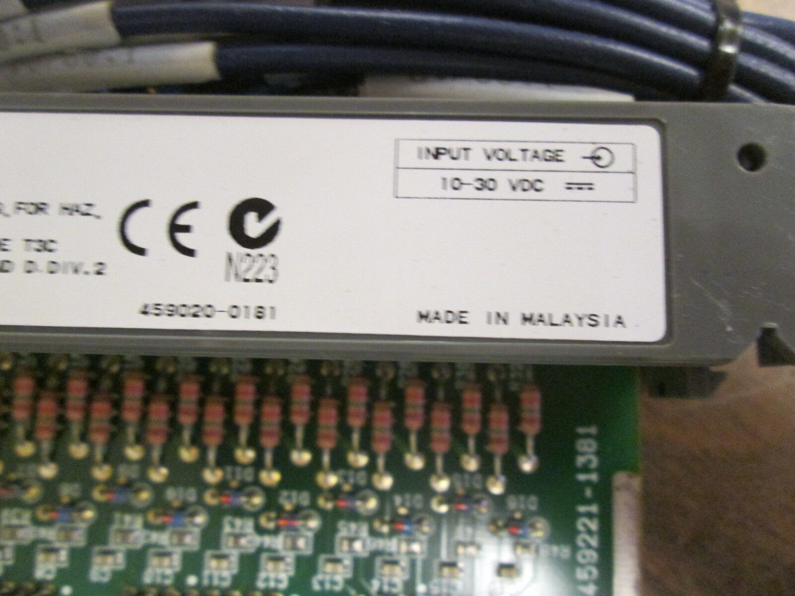 Allen-Bradley SLC 500 Input Module 1746-IB16 Series C 10-30 VDC, Used