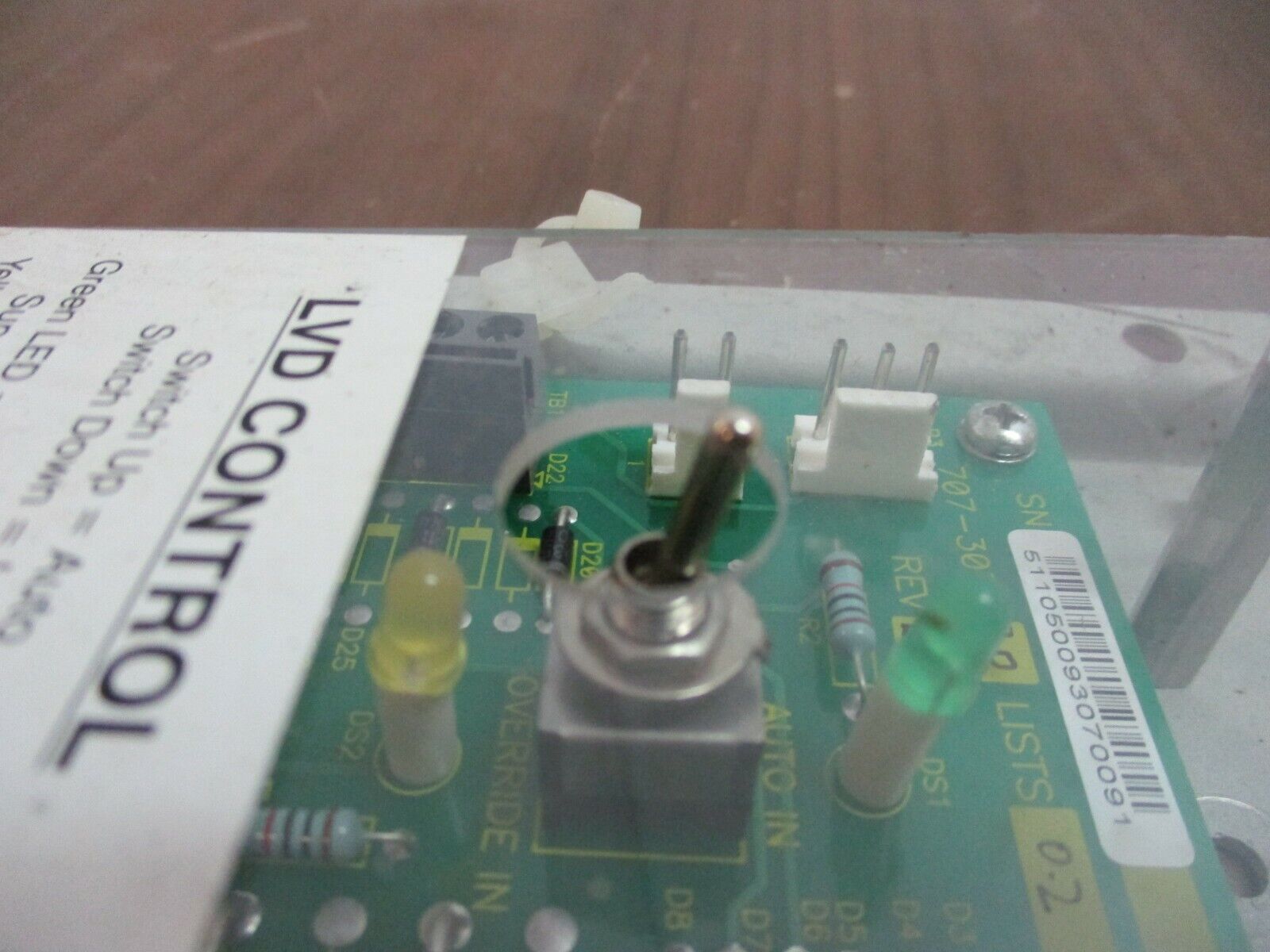 Argus Technologies Dual LVD Control 707-307-20 Rev. B1 Lists: 0.2 Used