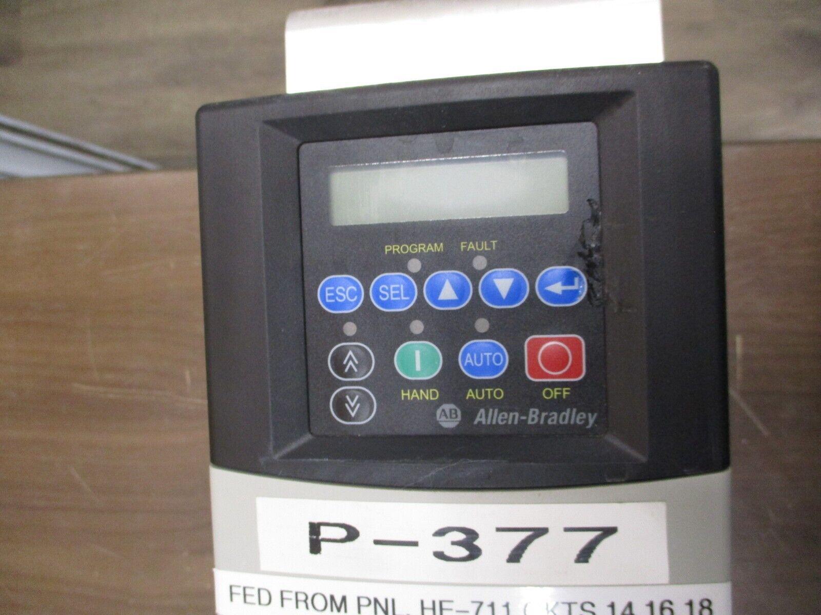 Allen-Bradley PowerFlex 400 AC Drive w/ Bypass 23C-D010A103NNBANN 5HP 3Ph Used