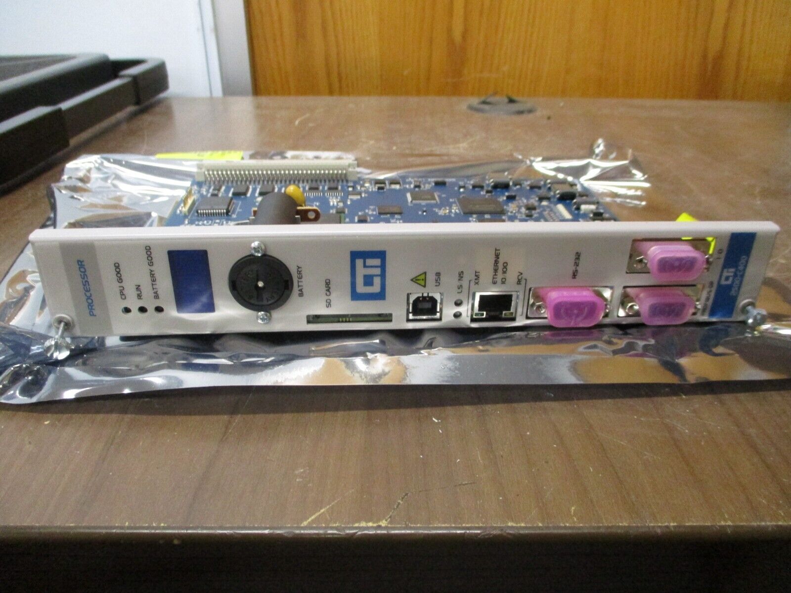 Control Technology 3072K CPU Module 2500-C400 Rev. 039 FW: V9.18 New Surplus