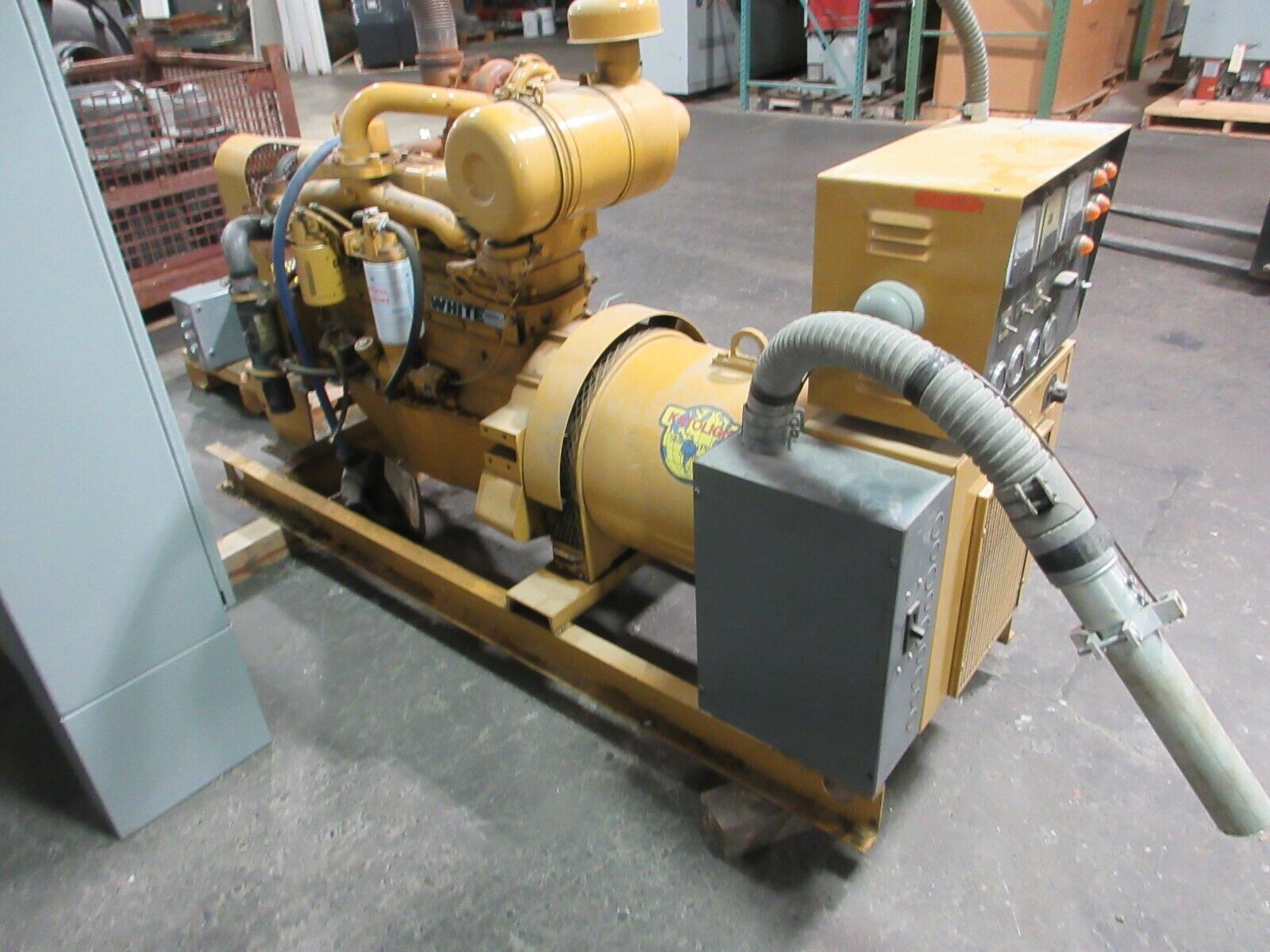 Katolight Generator D60FPH4 60kW 75kVA 120/208V 3Ph 60Hz 4/12 Wire Used