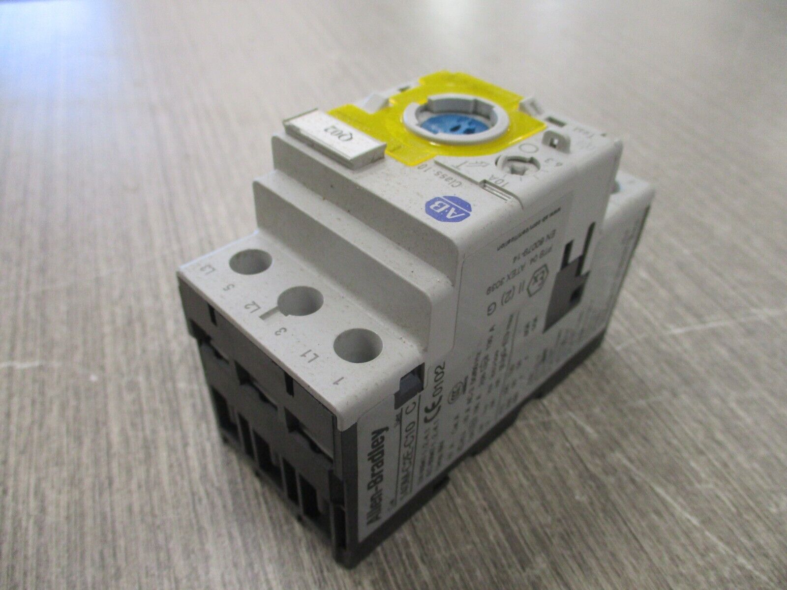 Allen-Bradley Manual Motor Protector 140M-C2E-C10 Trip: 6.3-10A *No Handle* Used