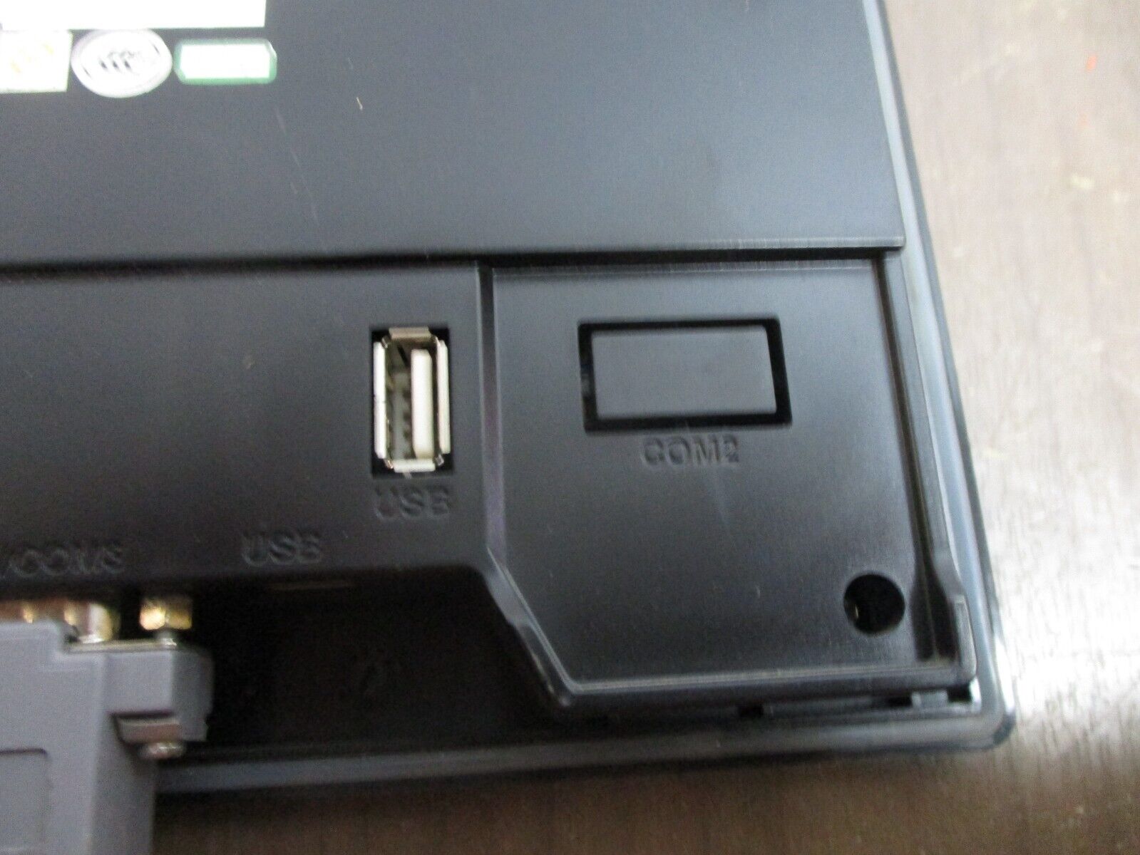 Advantech Operator Panel WOP-2070K-S1AE 24VDC 0.6A *(2) Mounts* Used