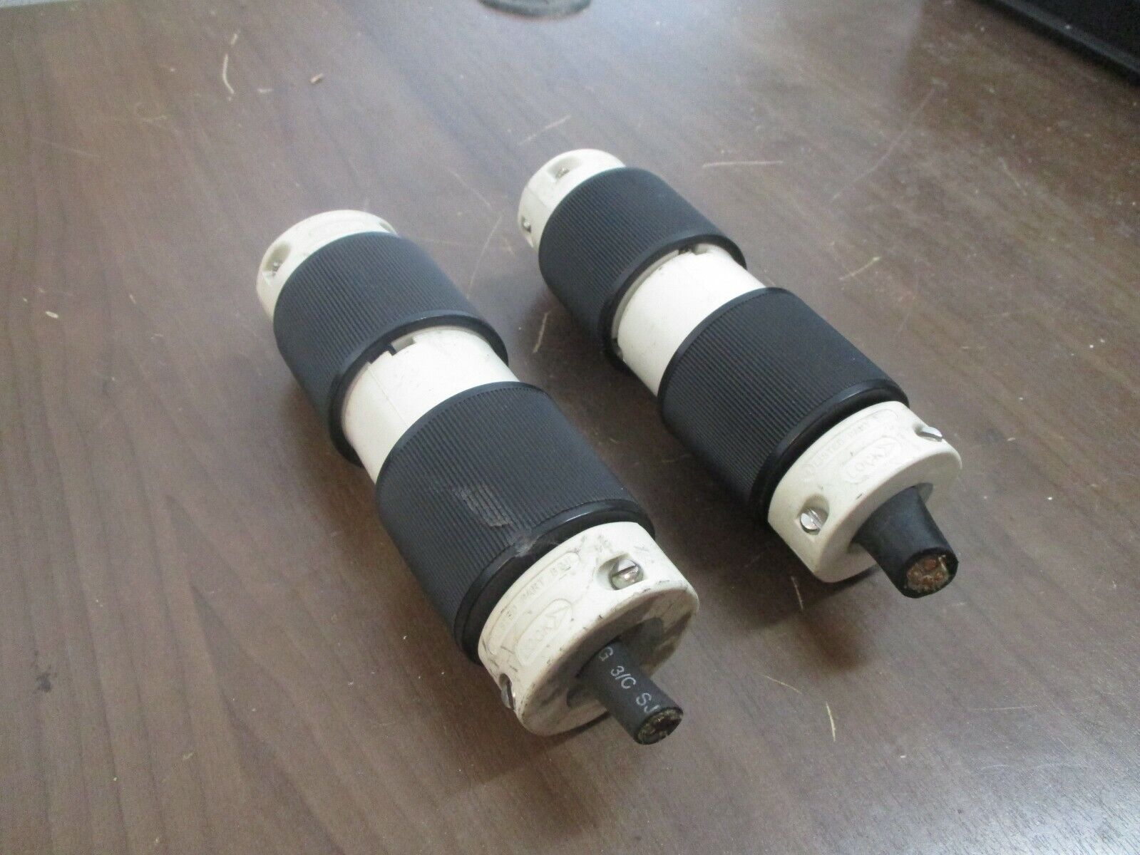 Woodhead Turnex Plug & Connector Set Nema L6-30 30A 250V *Lot of 2* Used