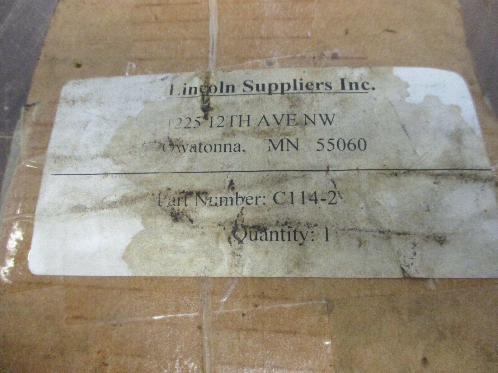 Lincoln Suppliers Seal Kit C114-2 New Surplus