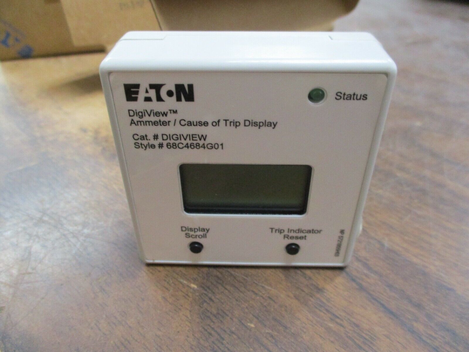 Eaton Digiview Ammeter / Cause of Trip Indicator 68C4684G01 Ser. G New Surplus