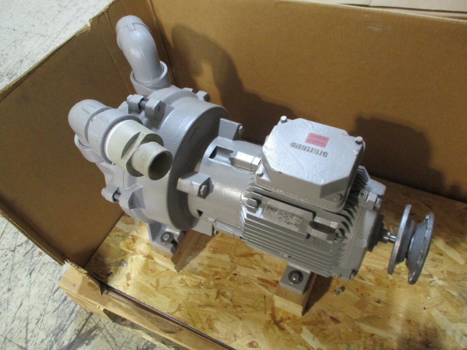 Siemens Vacuum Pump ELMO-F 28V 5110-0KK01-7P-ZW02 6.2kW 208-230/416-460V Used