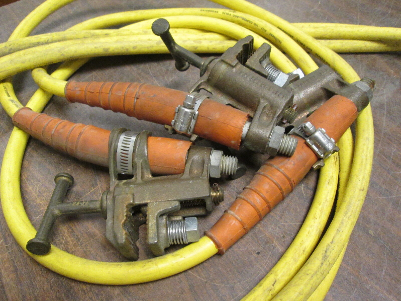 Sailsbury 1/0 Grouding Clamps Copper *Set of 3* Used