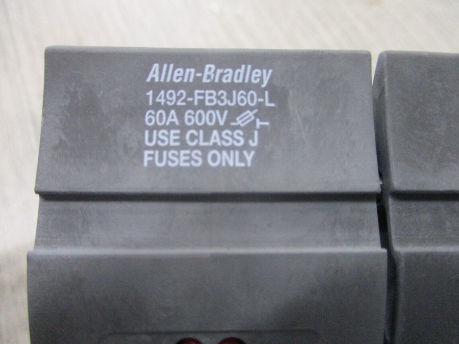 Allen-Bradley Fuseholder 1492-FB3J60-L 60A 600V 3P Used