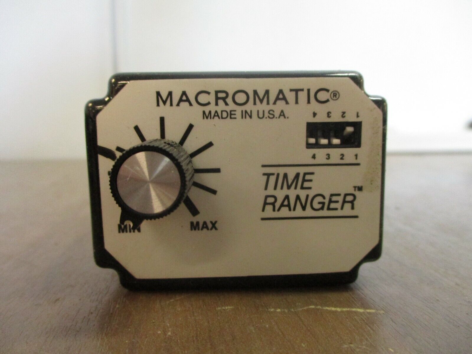 Macromatic Time Ranger Time Delay Relay SS-60222 Input: 120V AC/DC Output: 10A