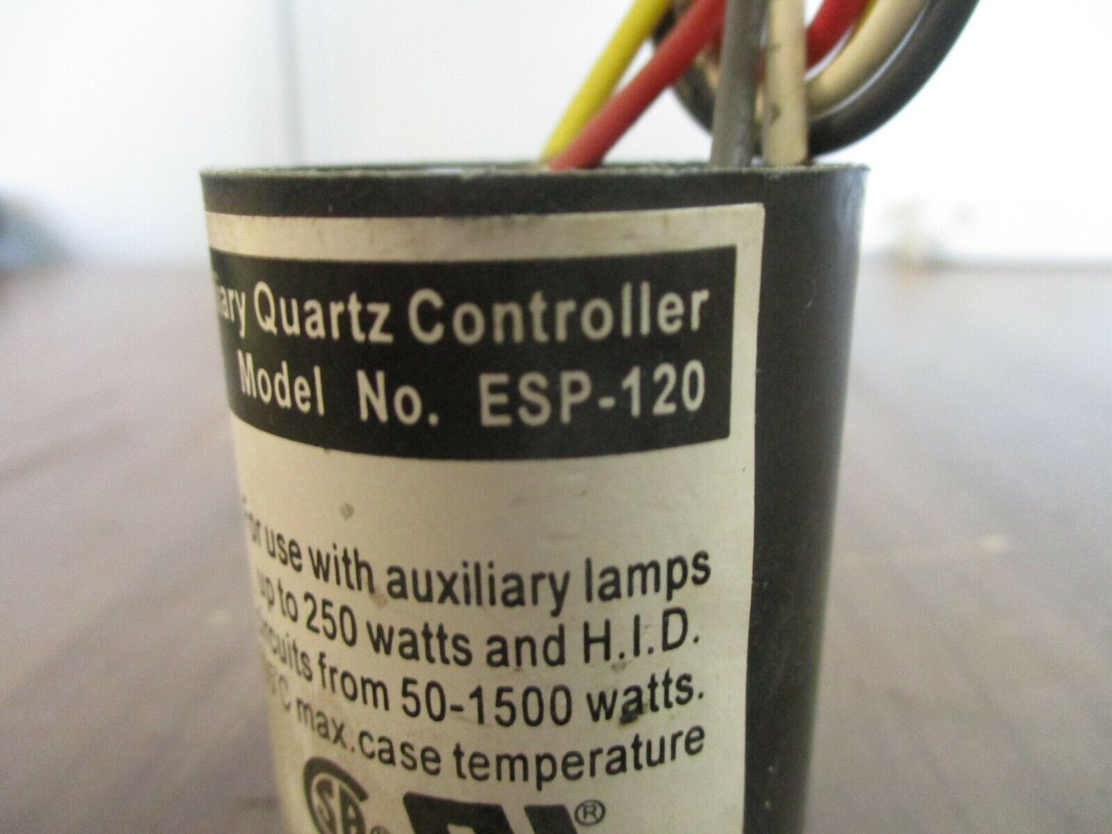 Thomas Research Aux Quartz Controller ESP-120 50-1500W Used