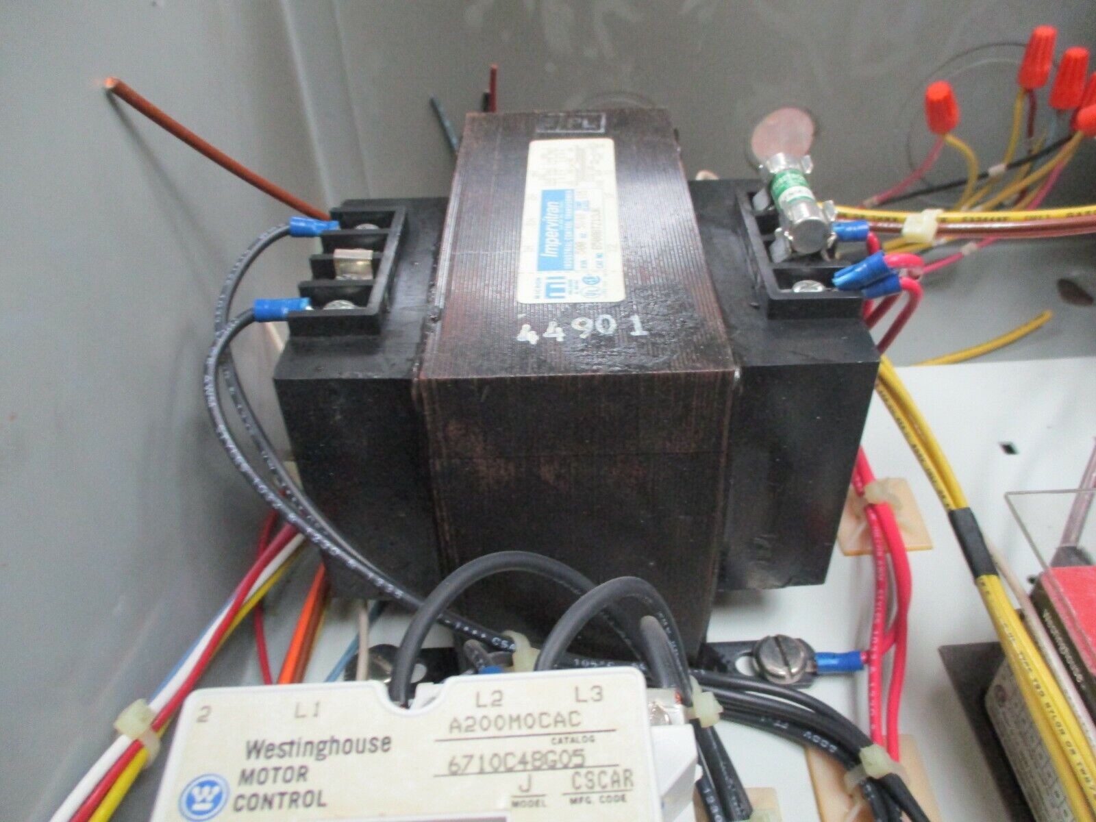 Westinghouse Fusible Size 0 Double Combination A21450AAA-AB5LTT4 19A 600V Used