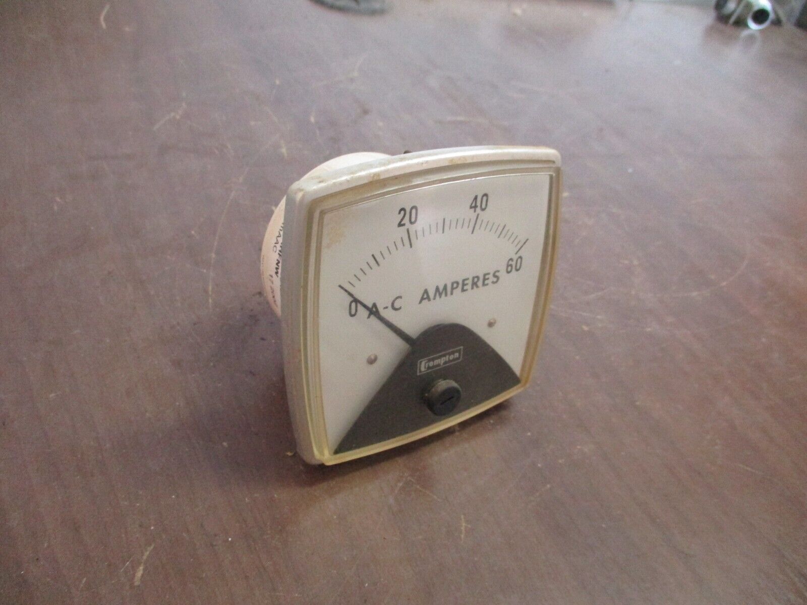 Crompton / Process Measurement AC Ammeter 016-02AAHFNW Range: 0-60A Used