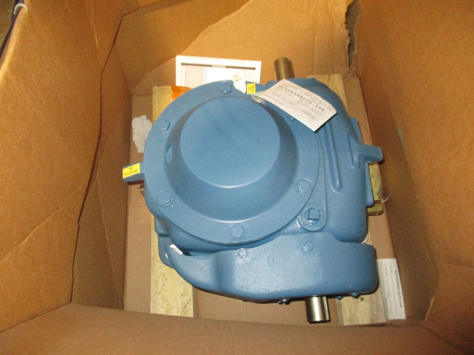 Conedrive Gearbox WFSHV50B775-Y9A Ratio 15:1 1750RPM Input New Surplus