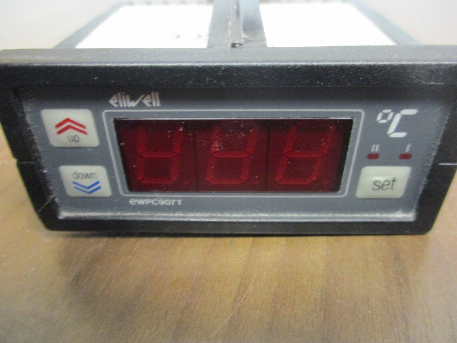 Eliwell Temperature Display EWPC 907/T 12VAC/VDC Used