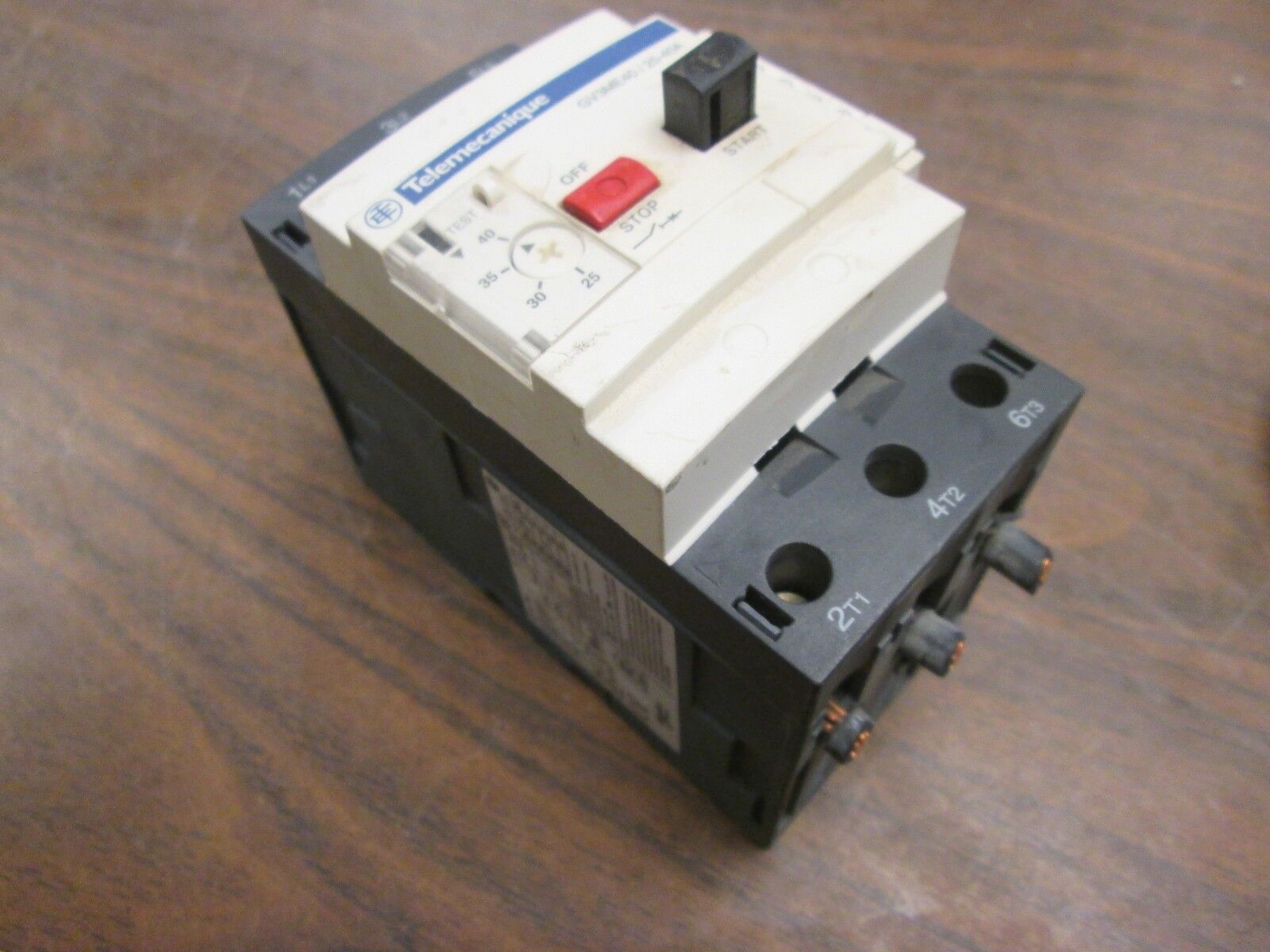 Telemecanique Manual Starter GV3ME40 Range: 25-40A Used