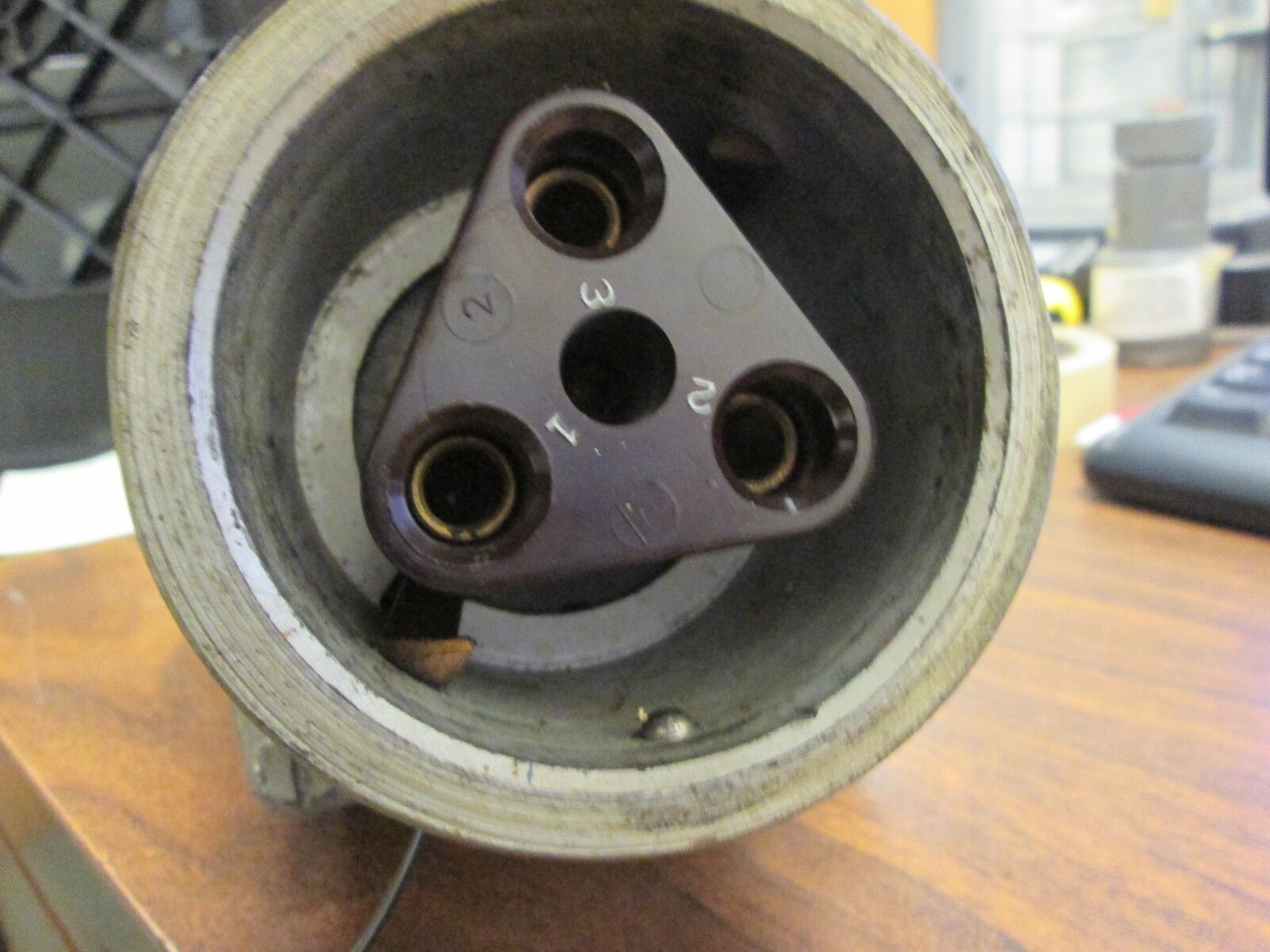 Appleton Receptacle AE631 60A 600V 3P 3W Used