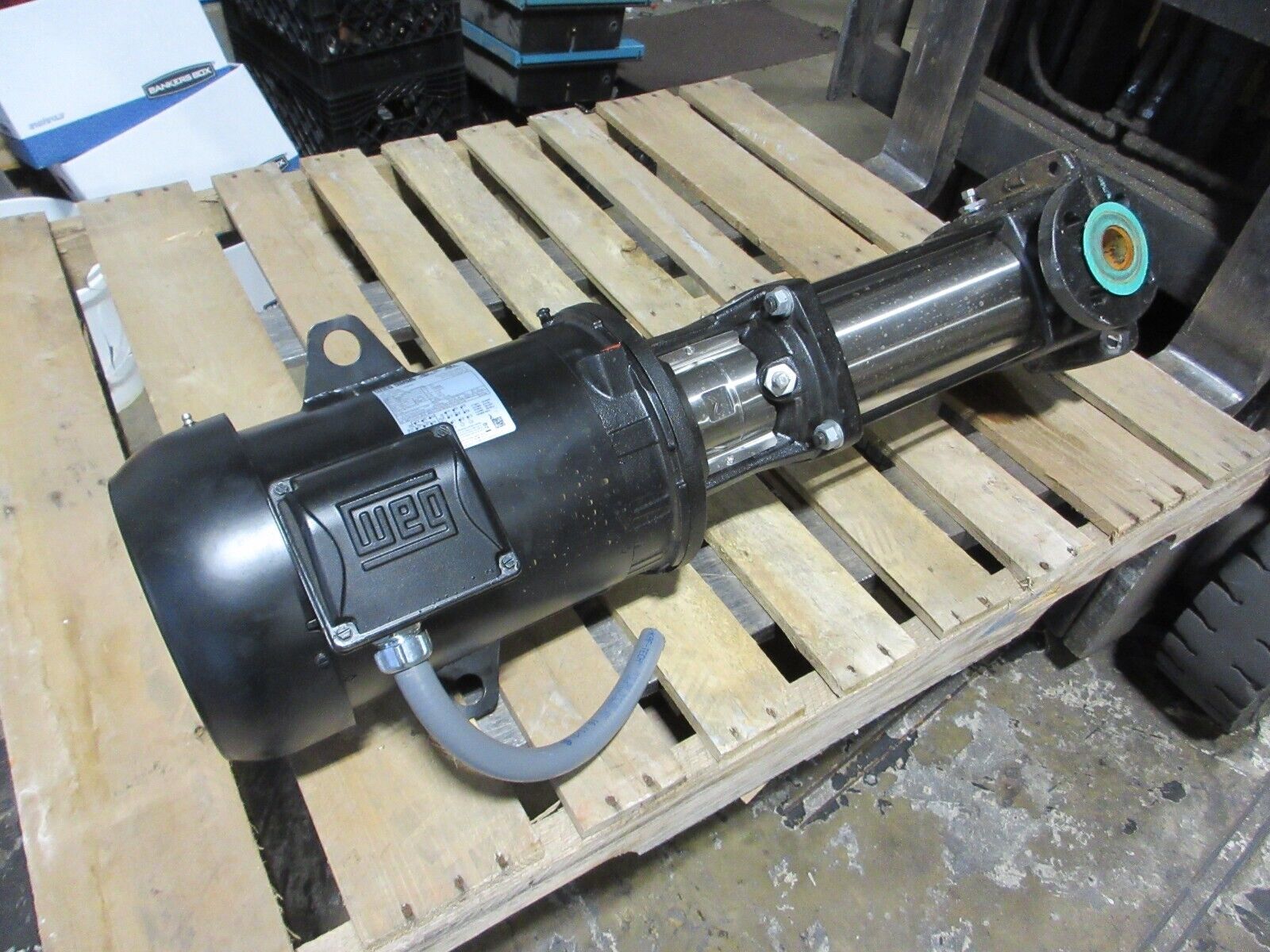 Grundfos Pump CR3-15 A-FGJ-A-E-HQQE 3HP 3461RPM 15.4GPM 353FT Head Used
