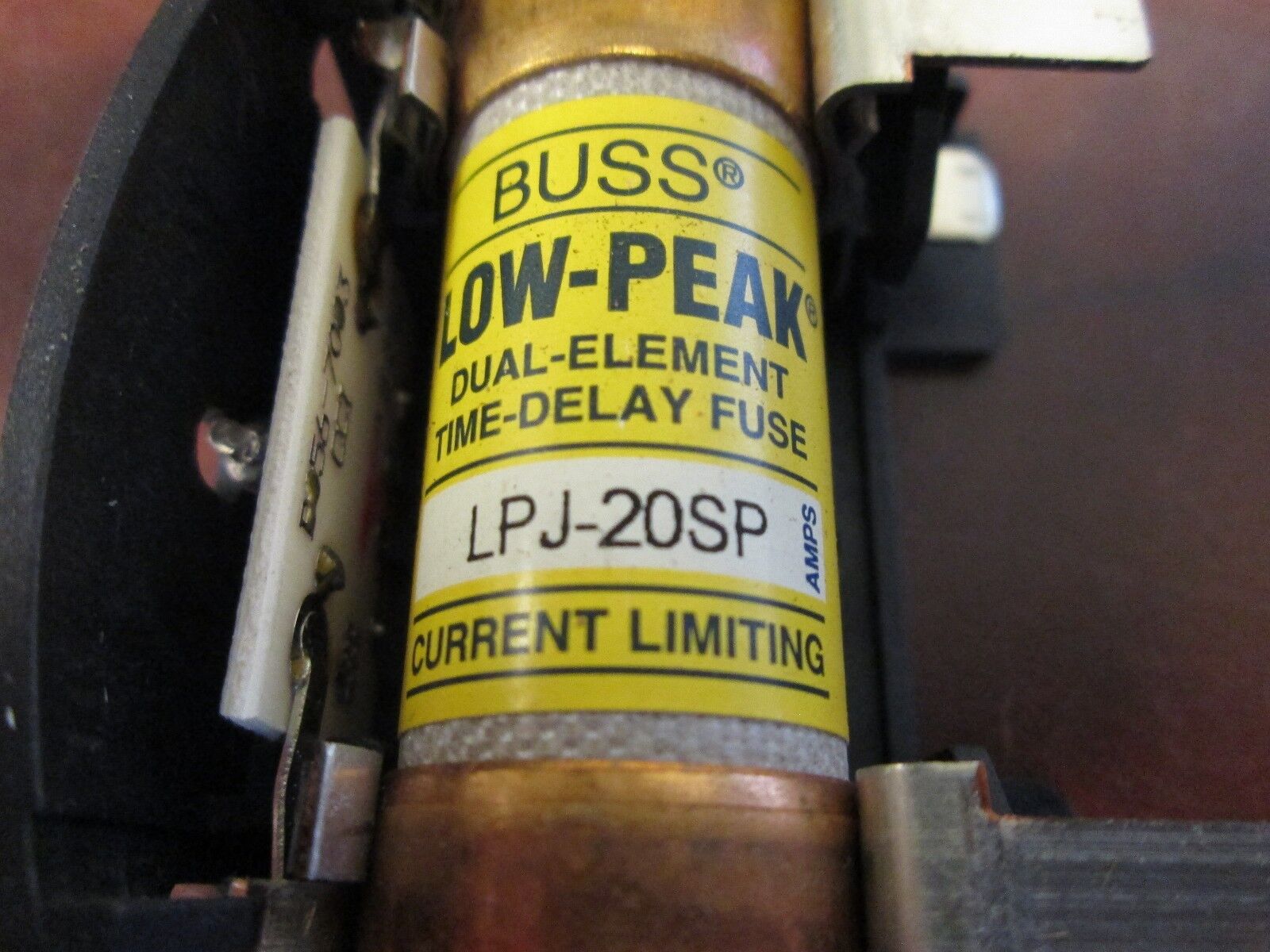 Bussmann Fuse Holder w/ Fuse JTN60030 Fuse: LPJ-20SP 0-30A 600V *Lot of 3* Used