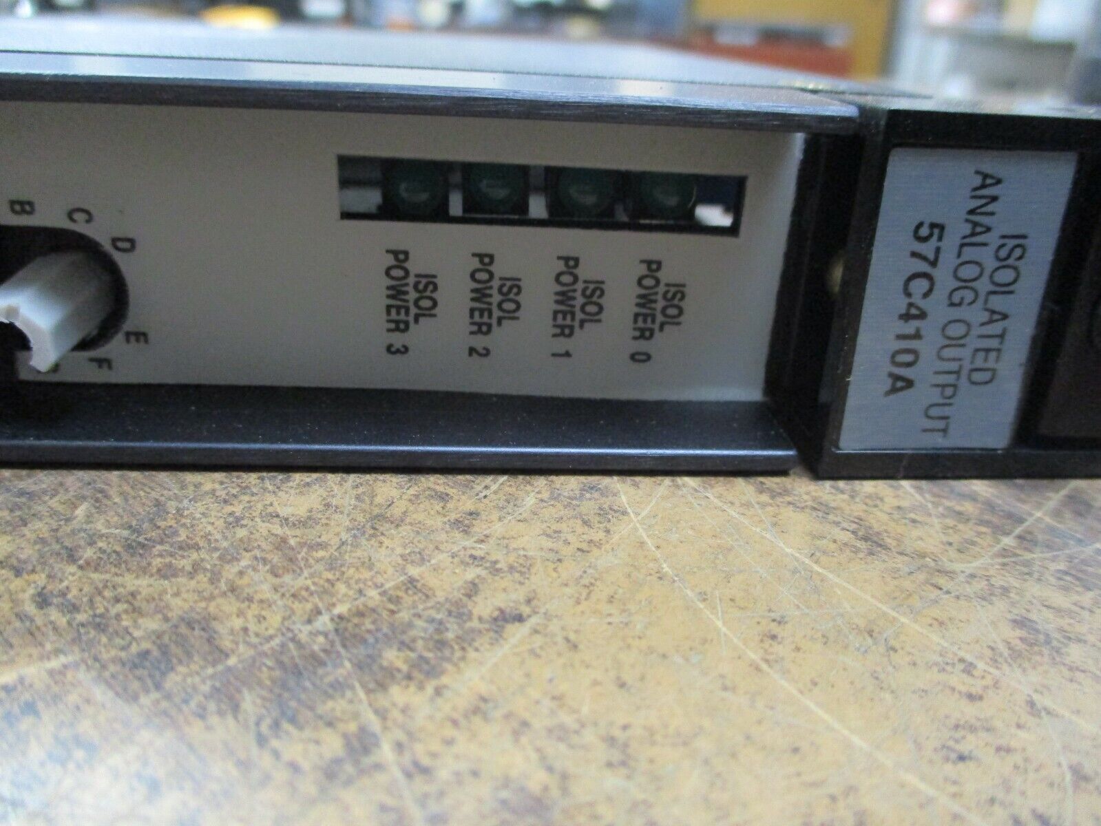 Reliance Electric Isolated Analog Output Module 57C410A B/M: 57410-1 Used