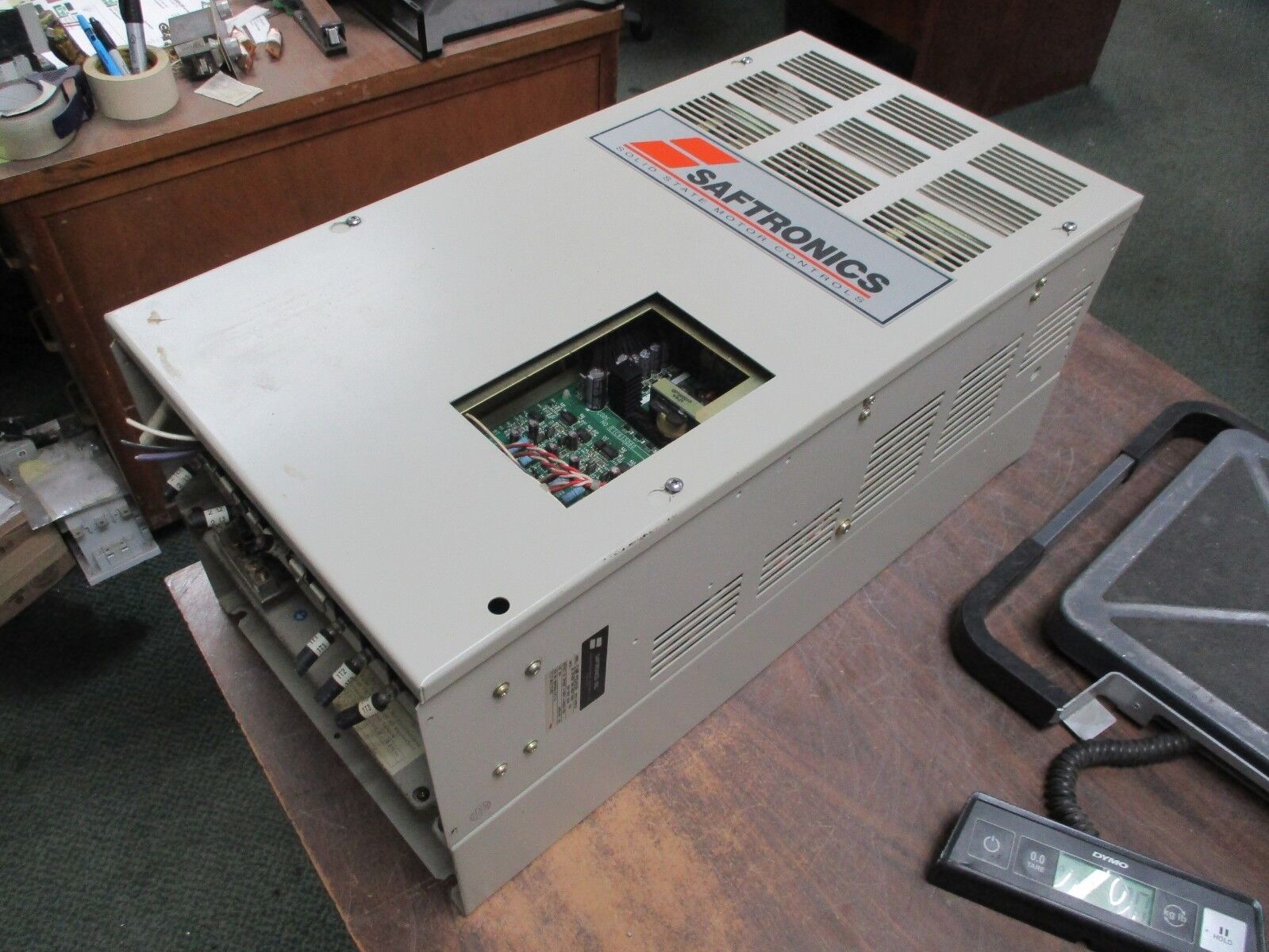 Safetronics AC Drive CIMR-P5U4030 50HP 3Ph *No Keypad* Used