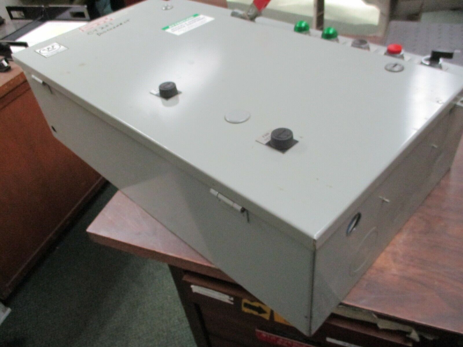 Westinghouse Fusible Size 0 Double Combination A21450AAA-AB5LTT4 19A 600V Used