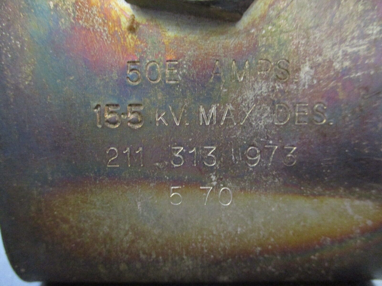 ITE Fuse 211 313 973 50E 15.5KV New Surplus