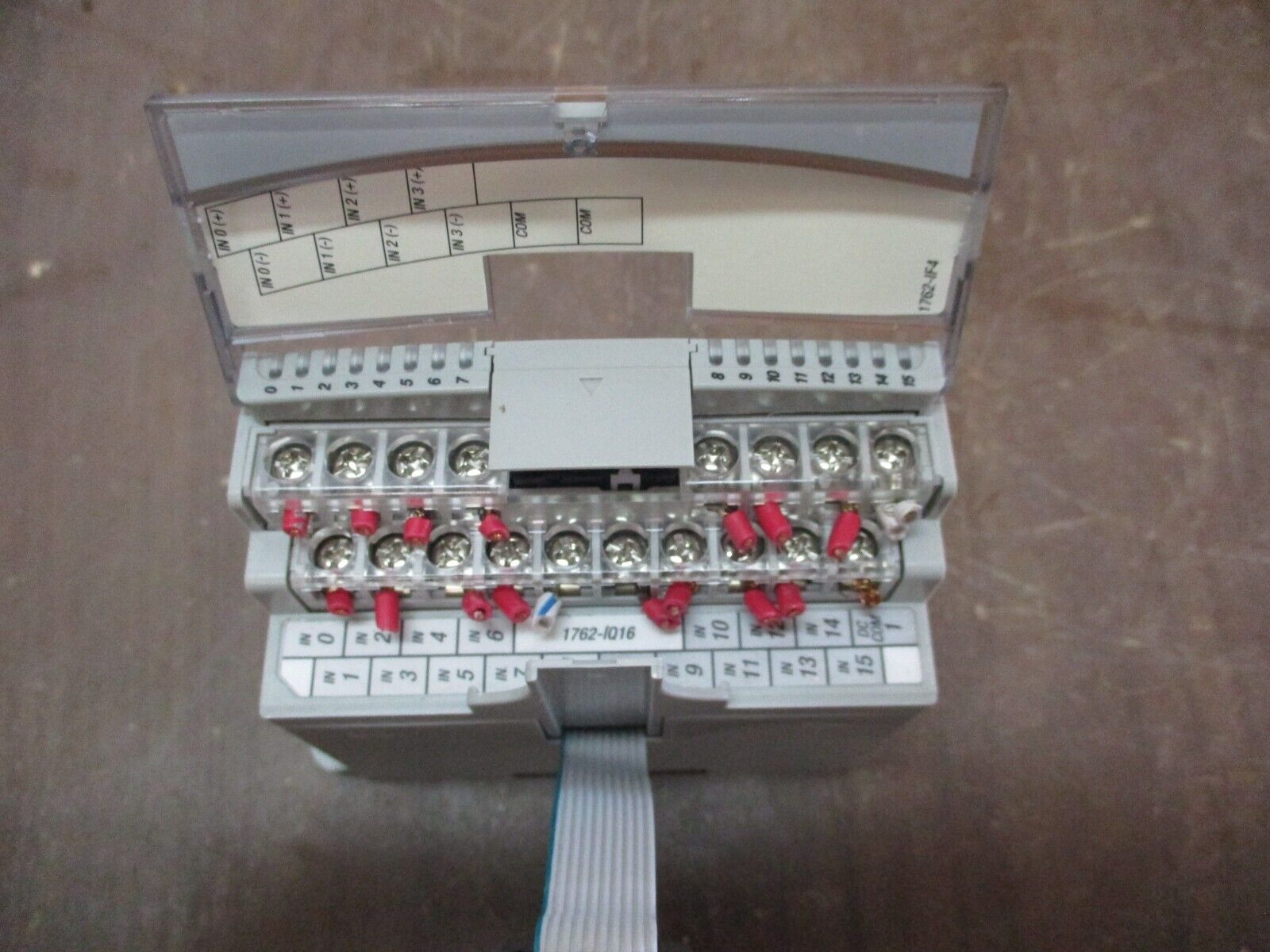 Allen-Bradley MicroLogix Sink/Source Input Module 1762-IQ16 Ser. B Rev. B 24VDC