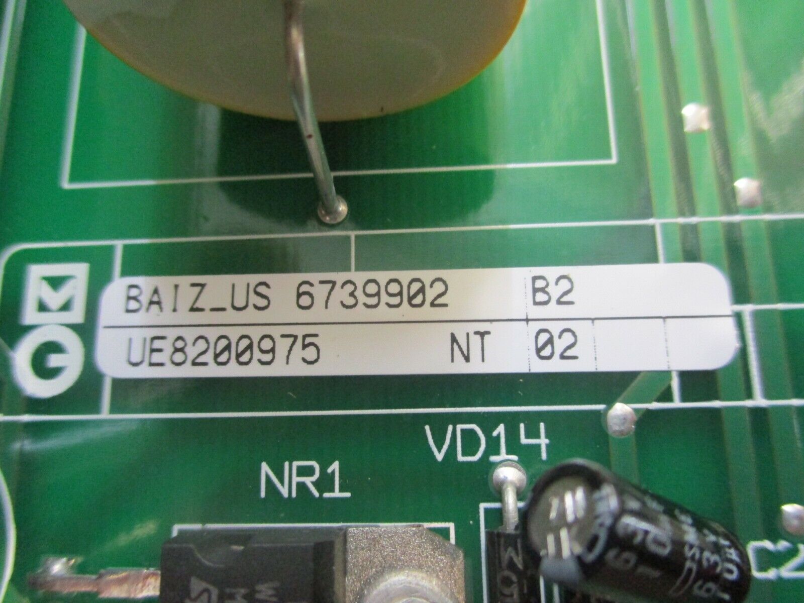 MGE BAIZ.US Control Board 6739902 Rev. B2 New Surplus