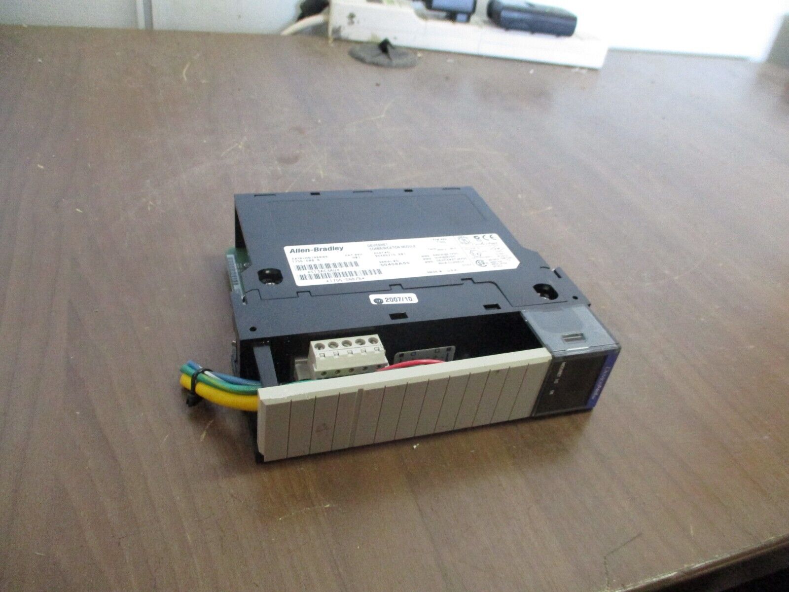 Allen-Bradley DeviceNet Comm. Module 1756-DNB Ser. B Rev. H01 F/W Rev: 7.002