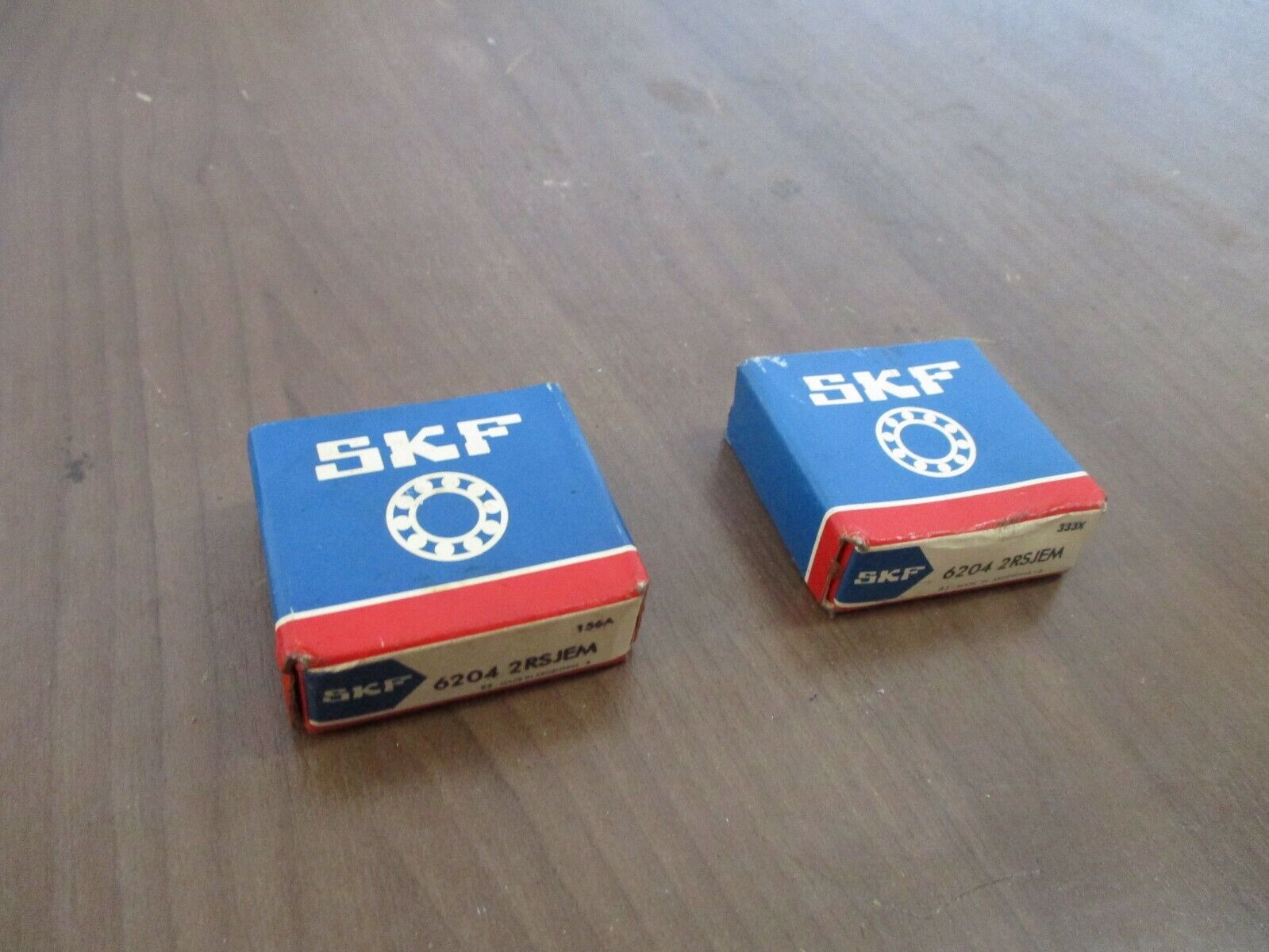 SKF Ball Bearing 6204 2RSJEM *Lot of 2* New Surplus