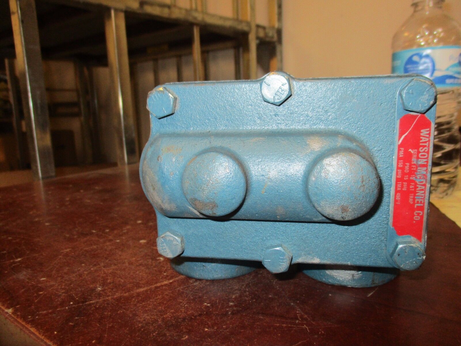 Watson McDaniel F&T Trap FT-15 PMO: 15 PSIG PMA: 150 PSIG Used