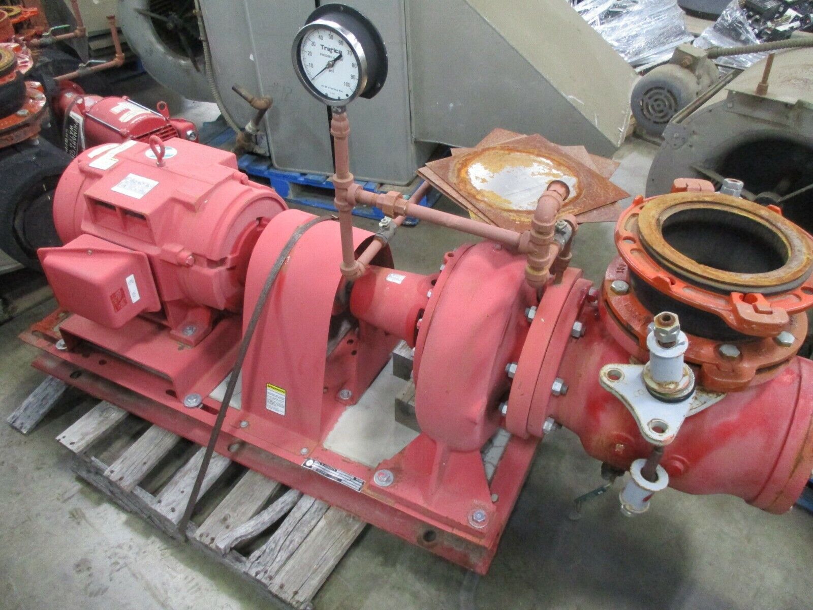 Bell & Gossett 1510 Pump 6E 9.750 BF 40HP 1270GPM 78FT Head 1800RPM Used