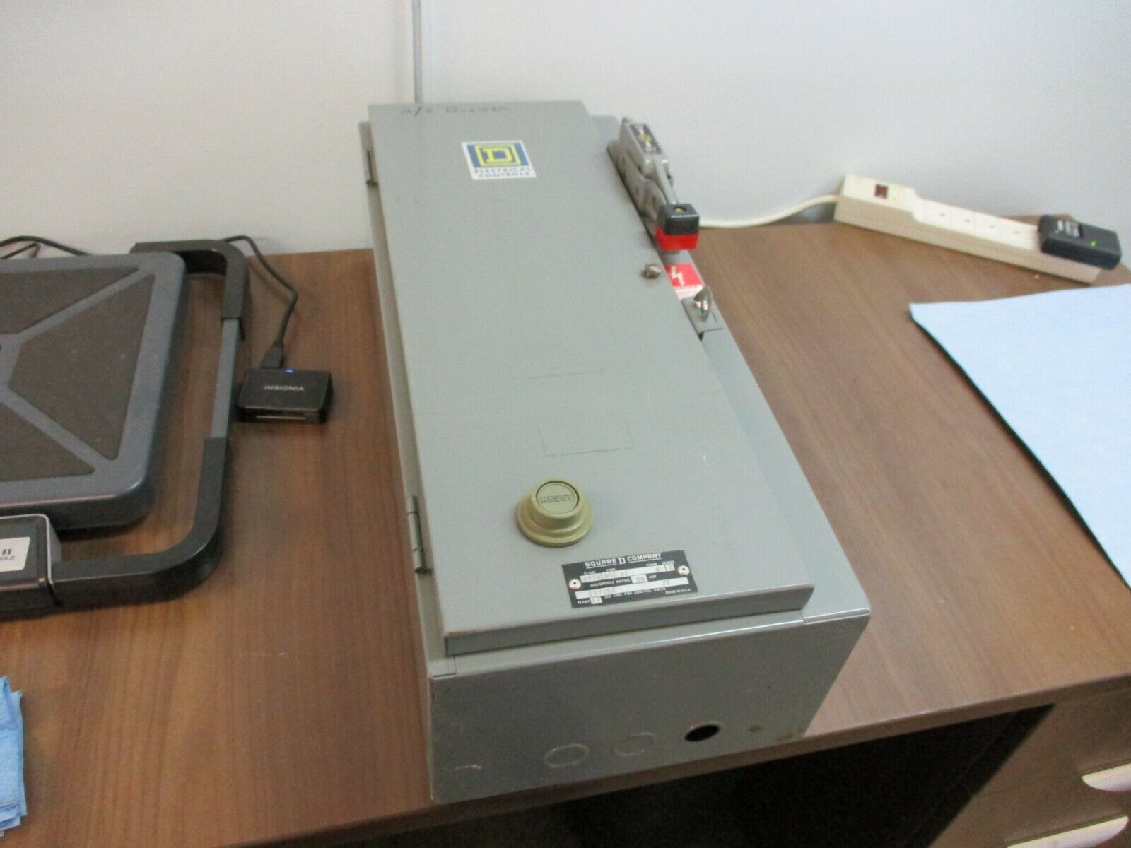 Square D Fusible Size 1 Combination 8538 SCG 12 S Ser. C 208V Coil 30A 600V Used