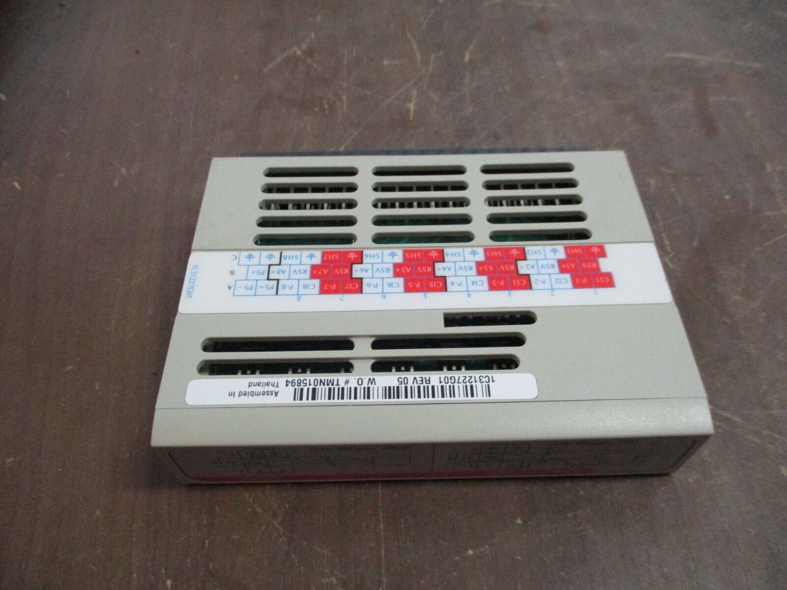 Emerson Ovation Analog Input (Current) Module 1C31227G01 Rev. 05 Used