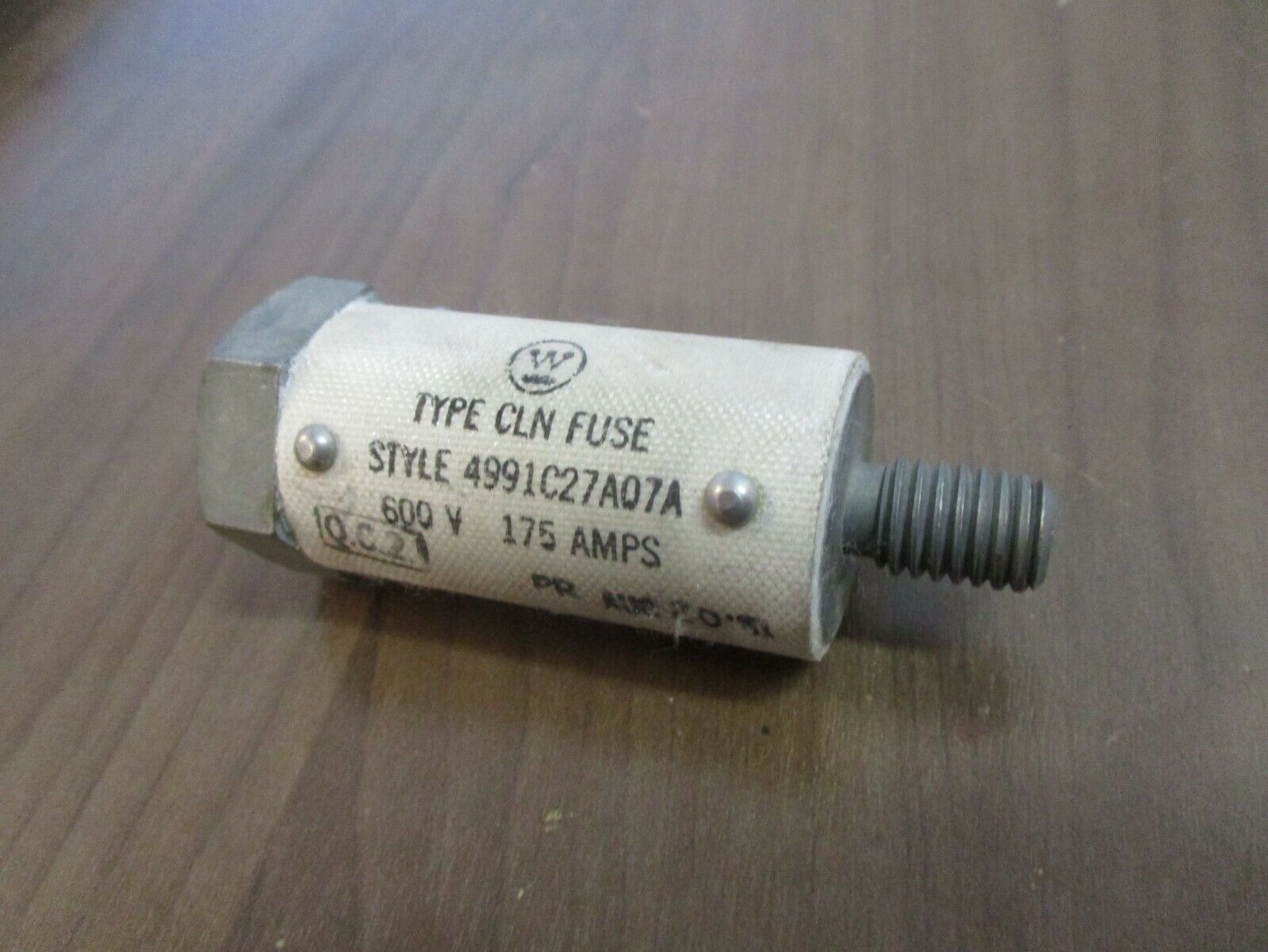 Westinghouse Type CLN Fuse 4991C27A07A 175A 600V Used