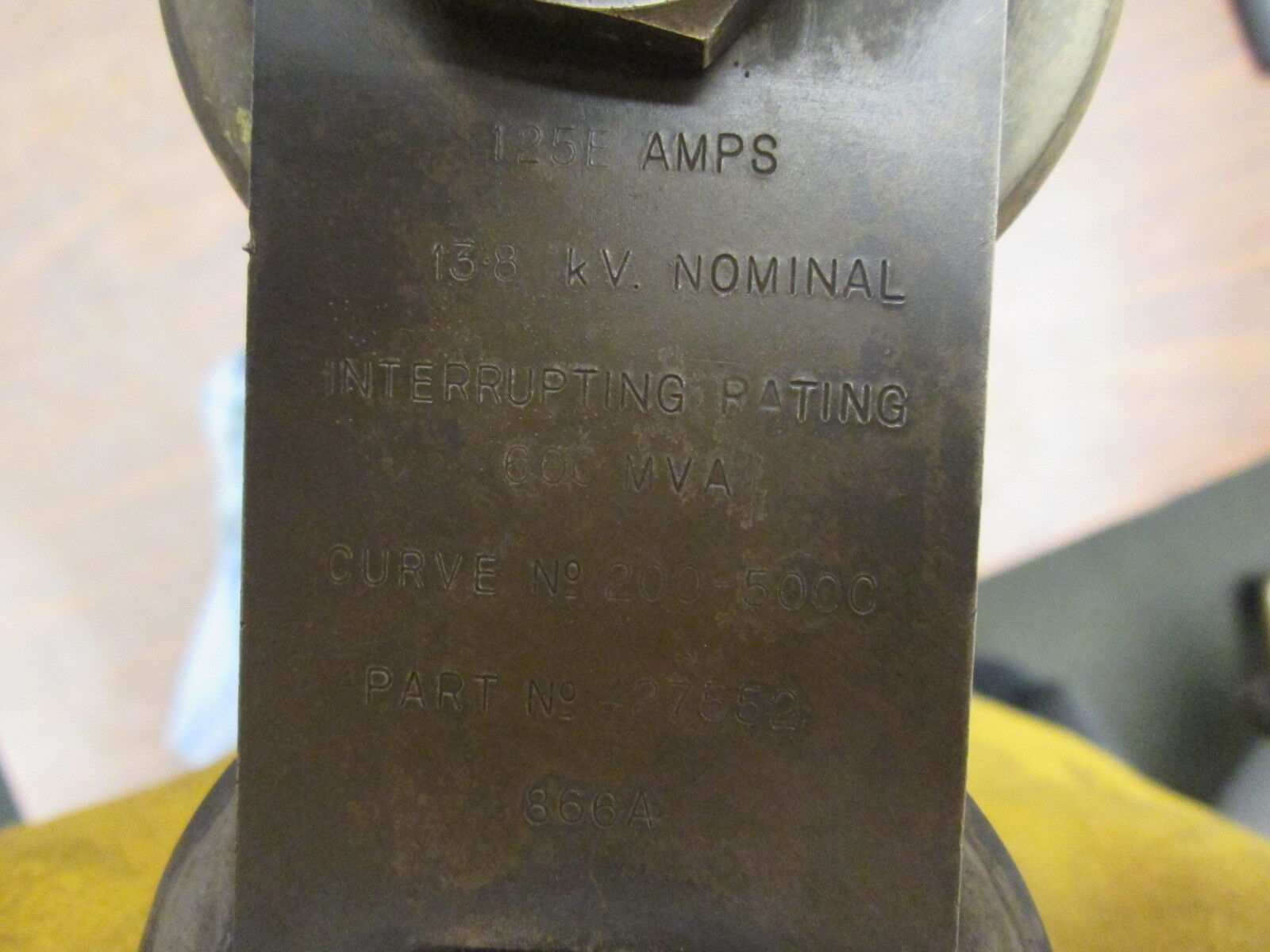 ITE Type CL Fuse 427552 125E 13.8KV Used