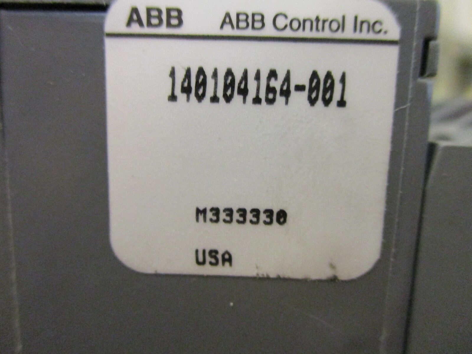 ABB Conductor 140104164-001 24 VDC Coil 10A 600V w/Aux Contact Block Used