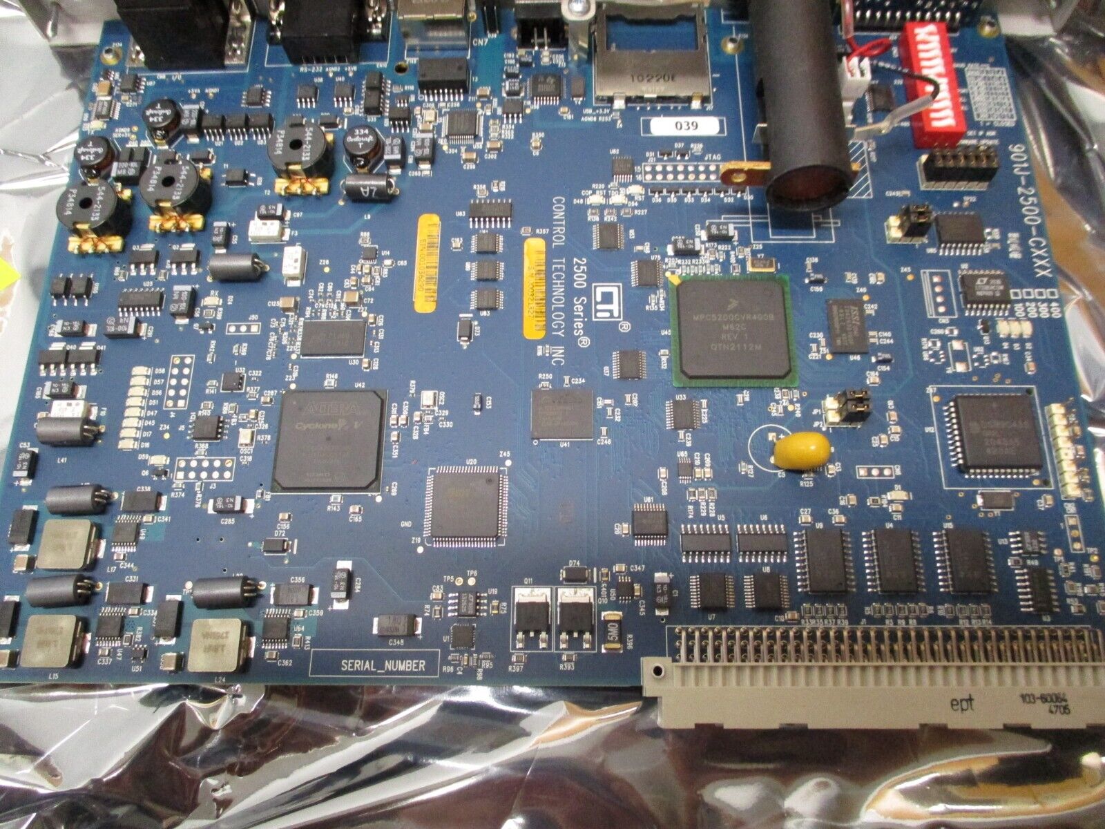 Control Technology 3072K CPU Module 2500-C400 Rev. 039 FW: V9.18 New Surplus
