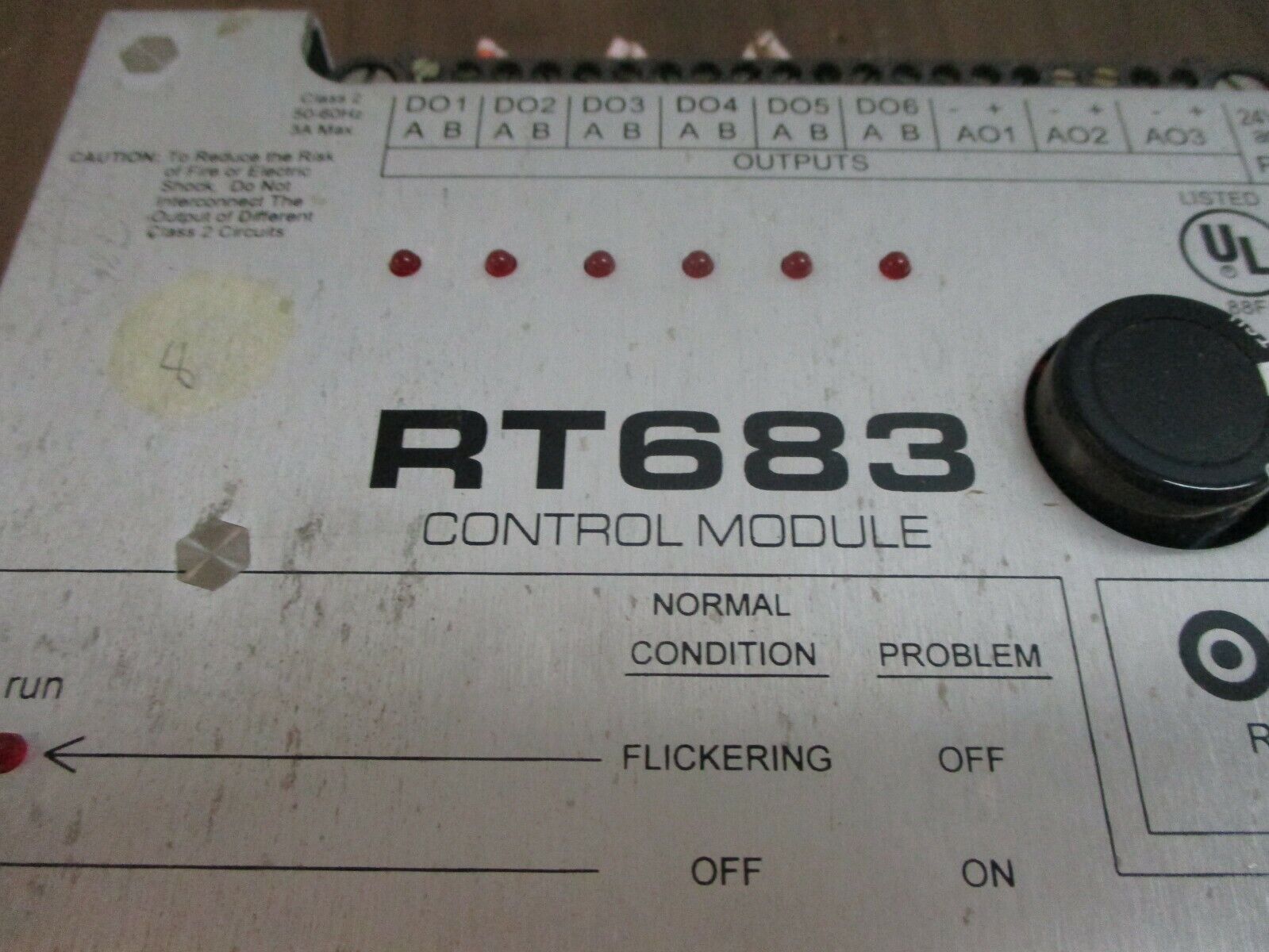 Automated Logic Control Module RT683 24VAC 50-60Hz Used