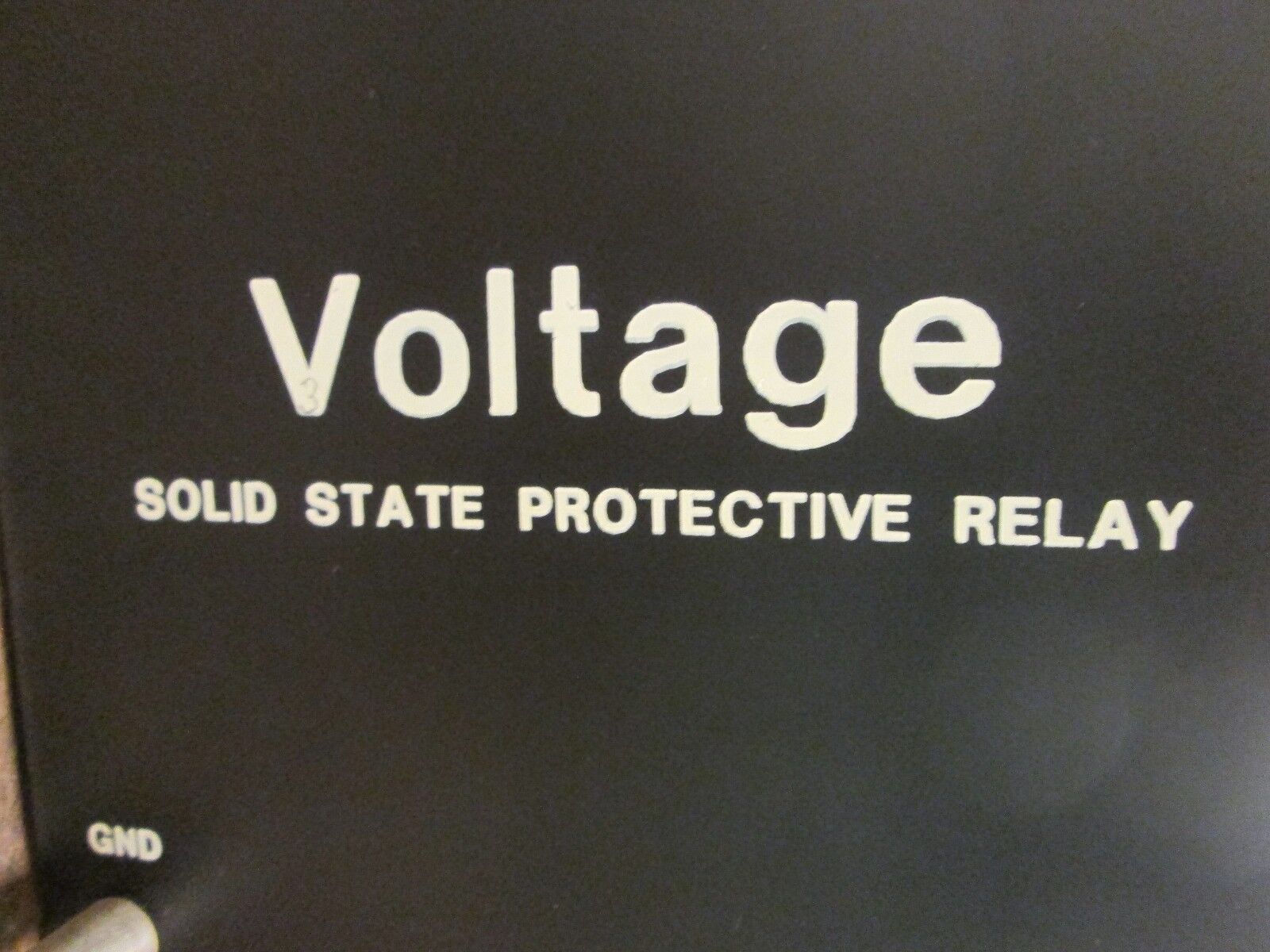 Basler Electric Under/Overvoltage Relay BE1-27/59 *Cracked Cover* Used