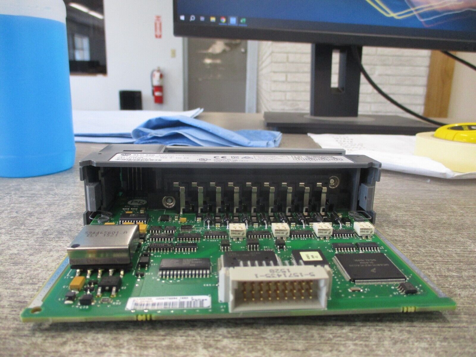 Allen-Bradley SLC 500 8PT Analog Input Module 1746-NI8 Ser. A FW 2.0 Used