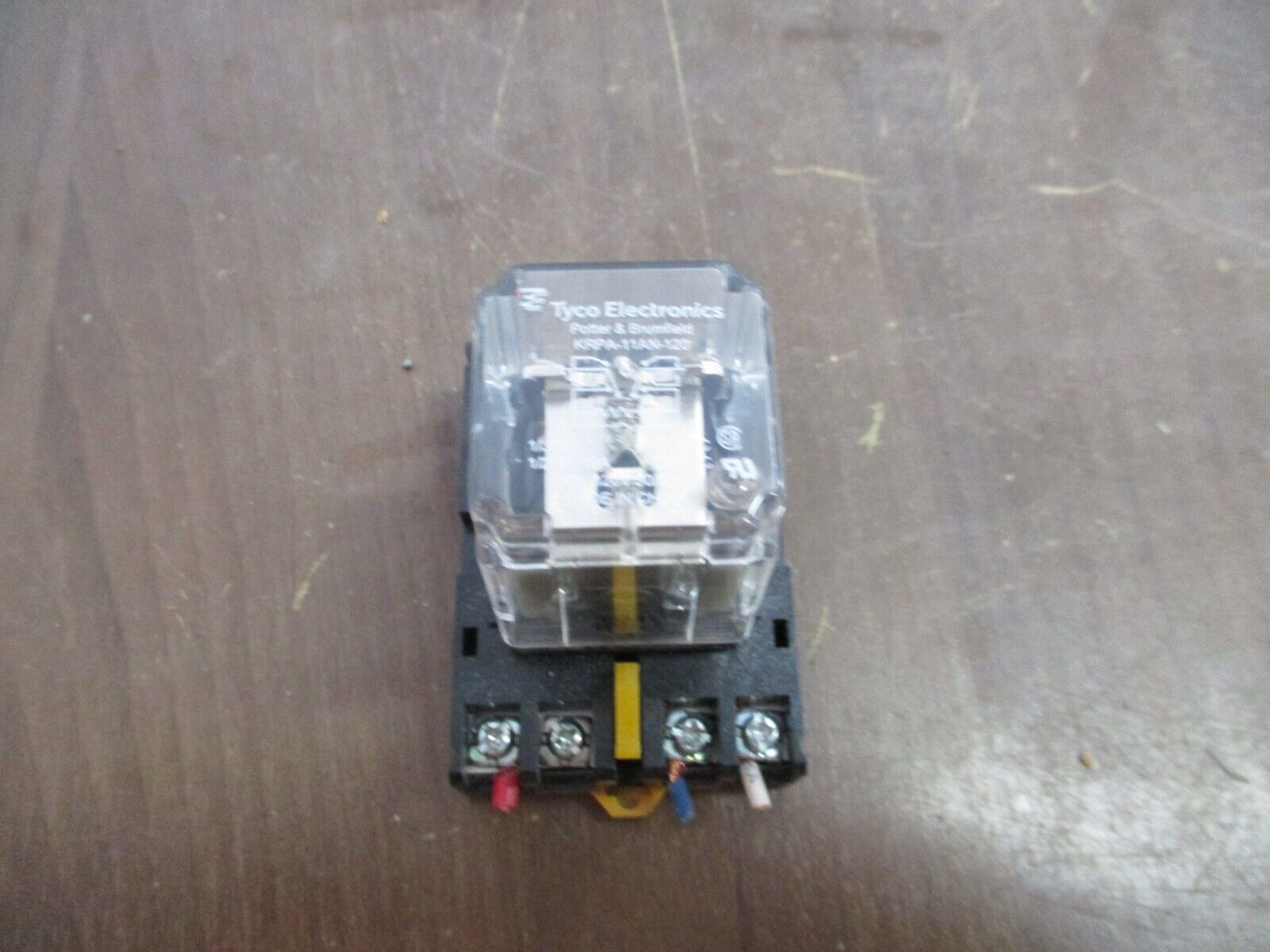 Tyco Potter & Brumfield Relay w/ Base KRPA-11AN-120 120V Coil Used