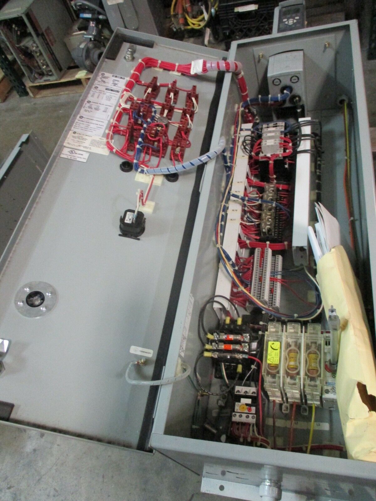 GE AF-600 FP AC Drive w/ Bypass 6KFPH30051RD4XX 5HP 3Ph 460V Used