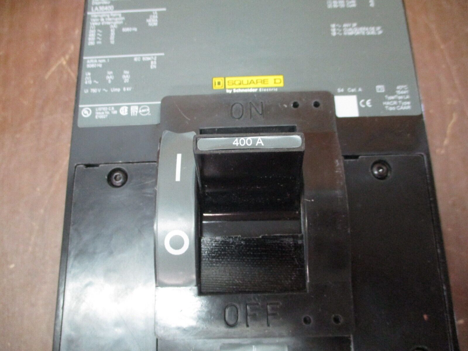 Square D I-line Circuit Breaker LA36400 400A 600V 3P New Surplus